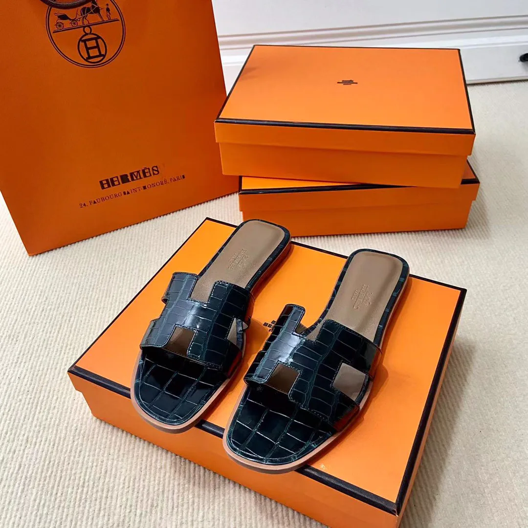 Шлепанцы Женские Hermes 4340516