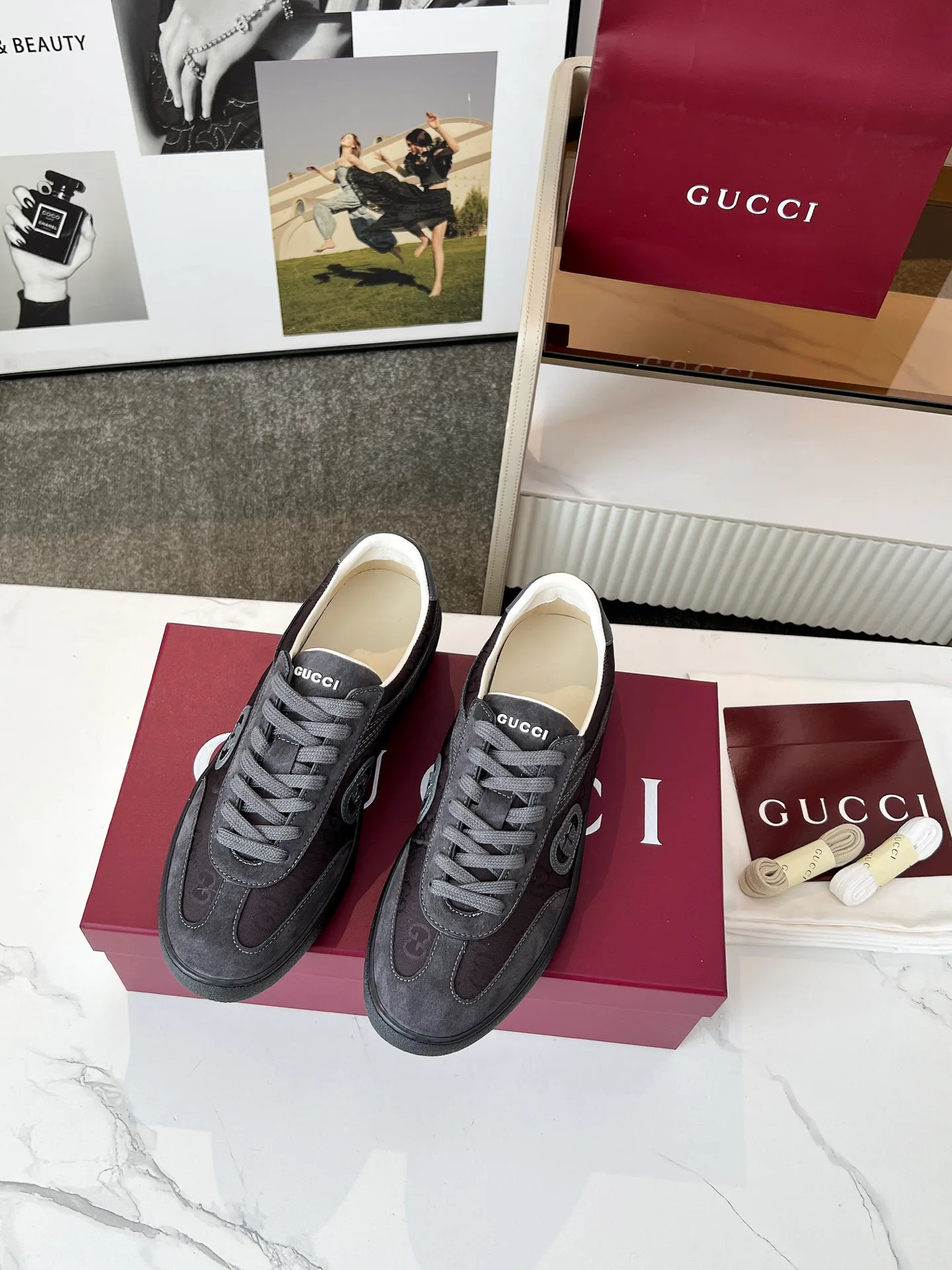 Кроссовки Мужские Gucci 17620417