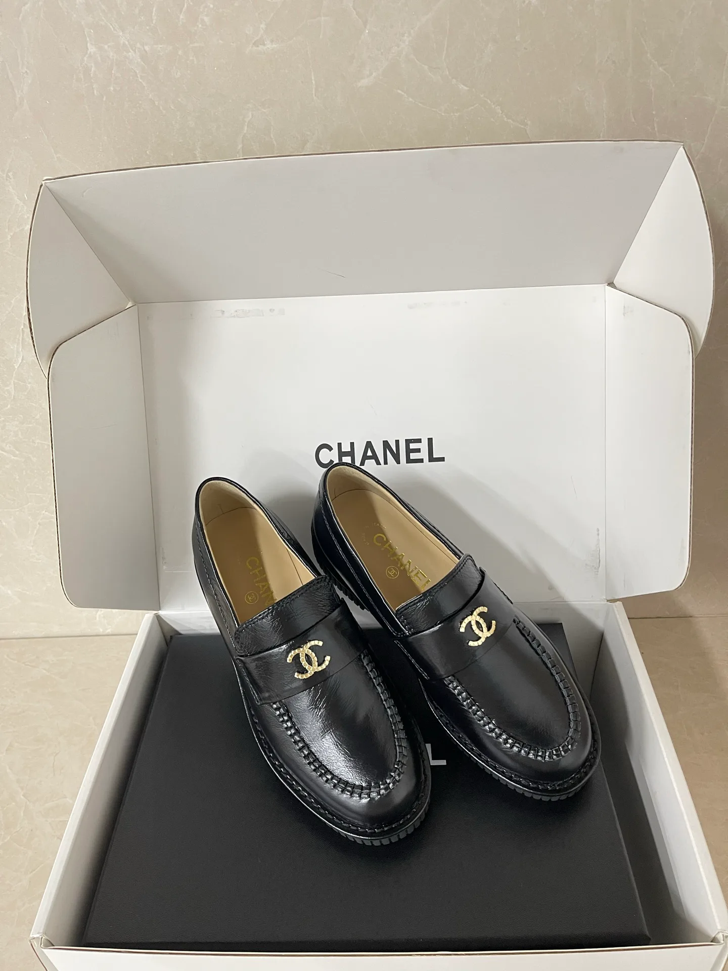 Лоферы Женские Chanel 7516