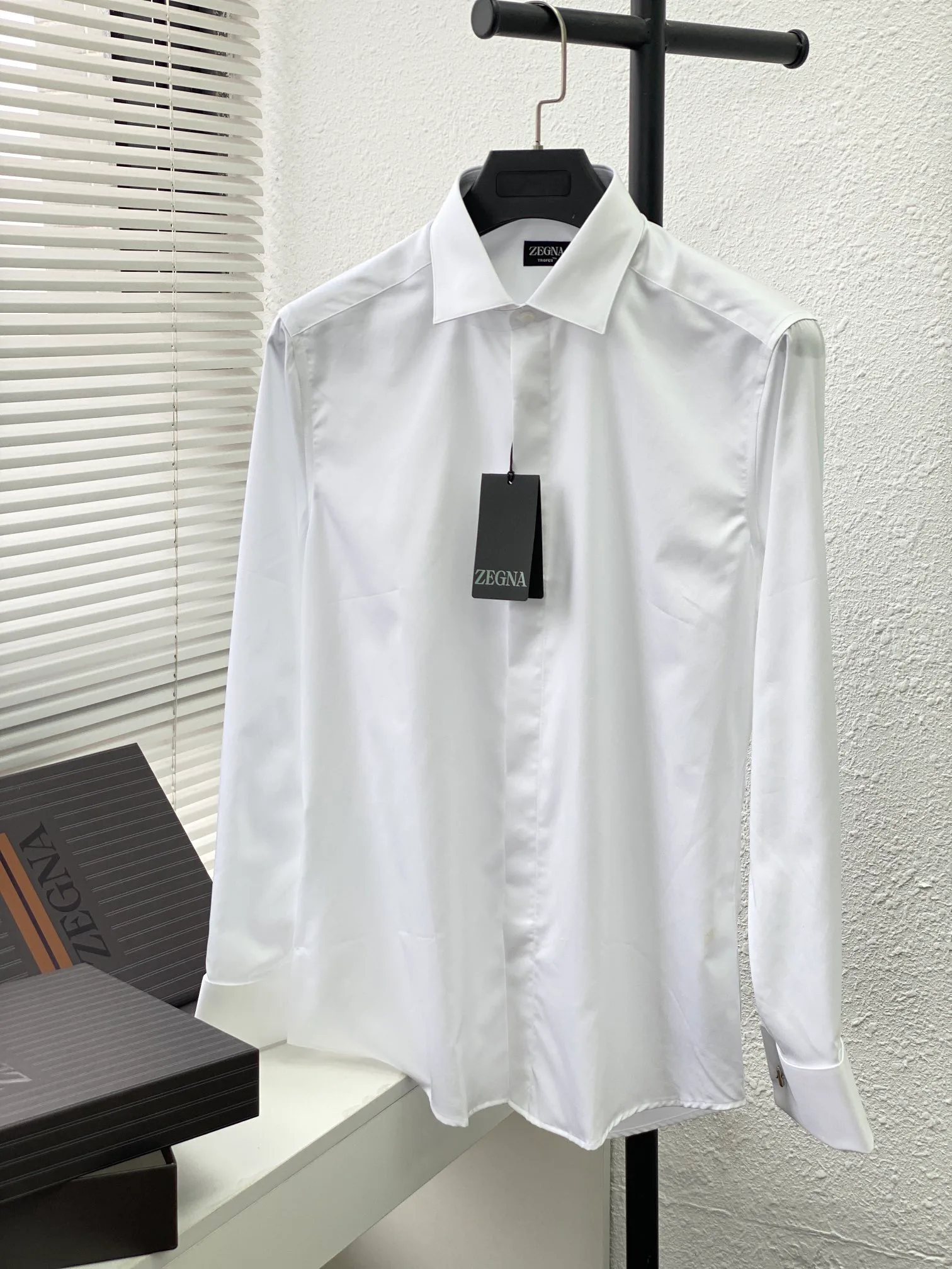 Рубашки Мужские Zegna 13554164