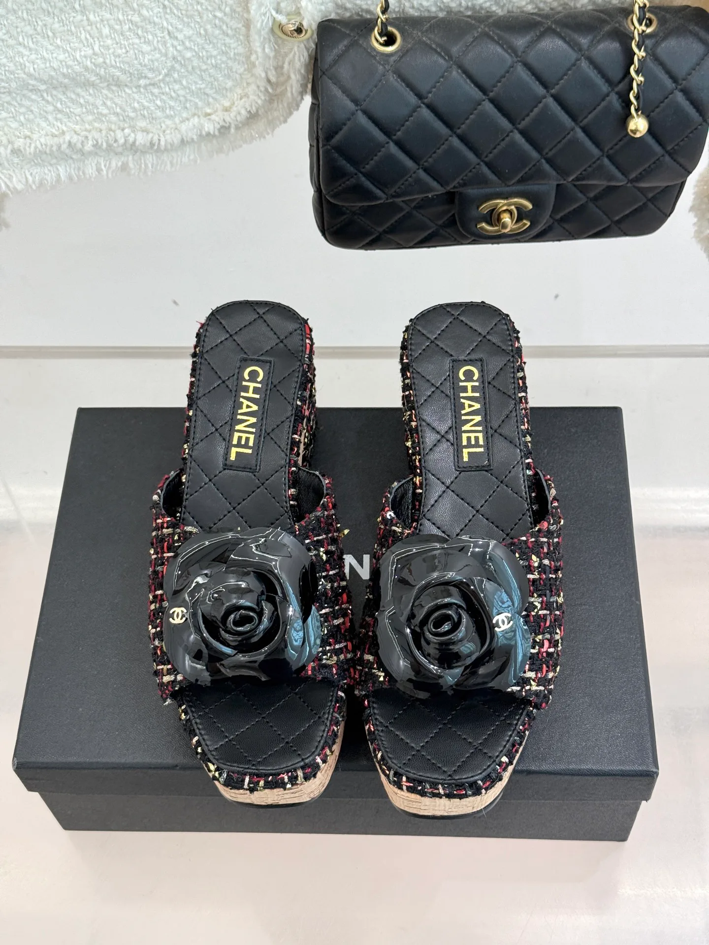 Босоножки Женские Chanel 1262098