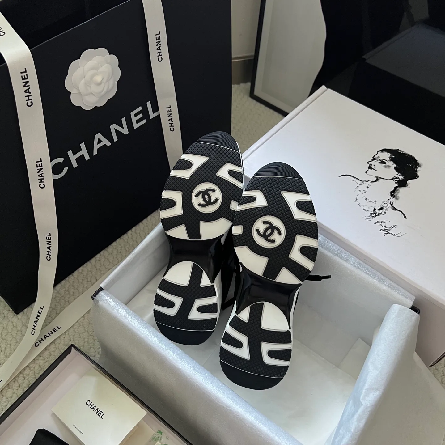 Кроссовки Женские Chanel 492031