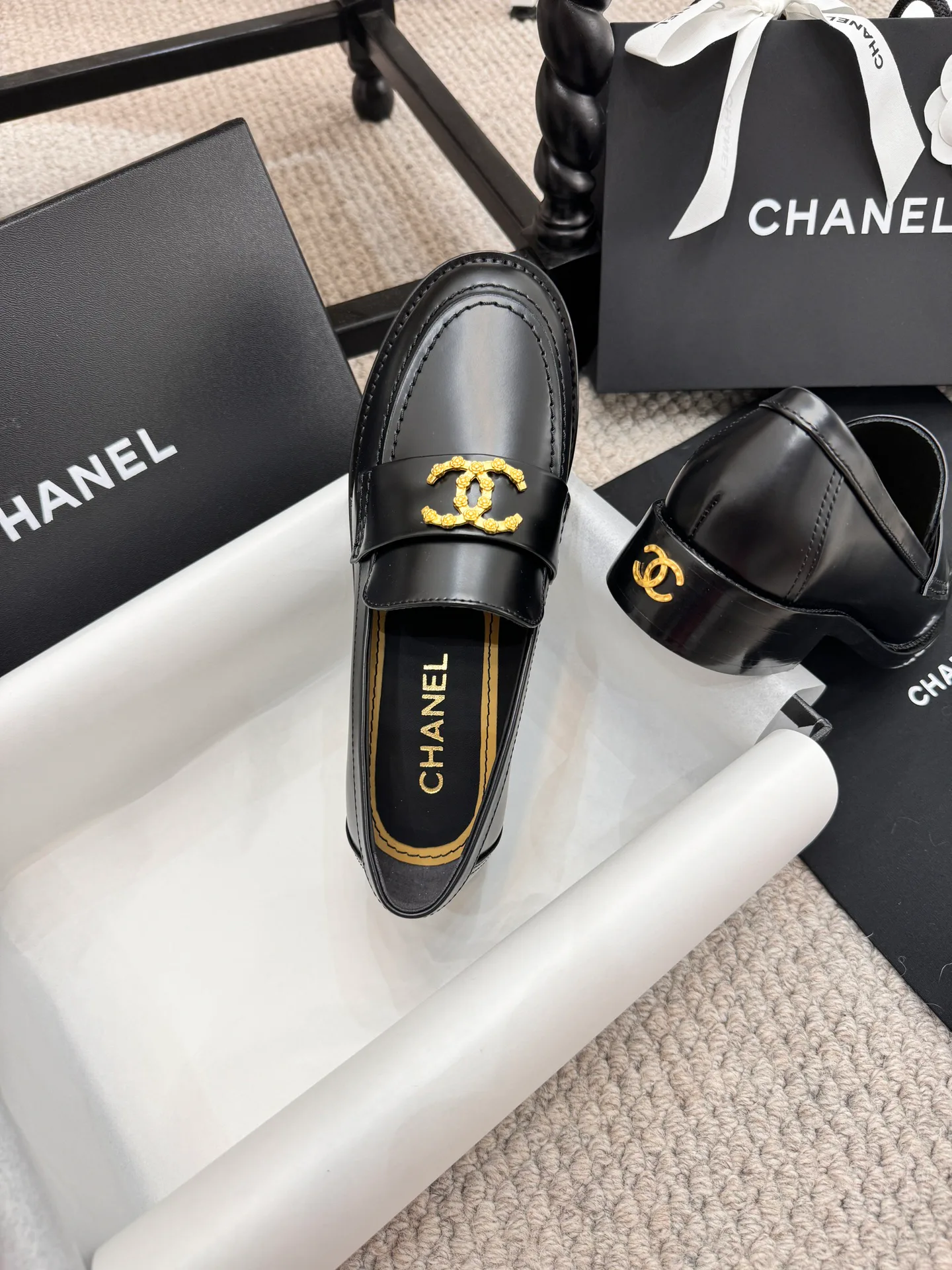 Лоферы И Мокасины Женские Chanel 19359410