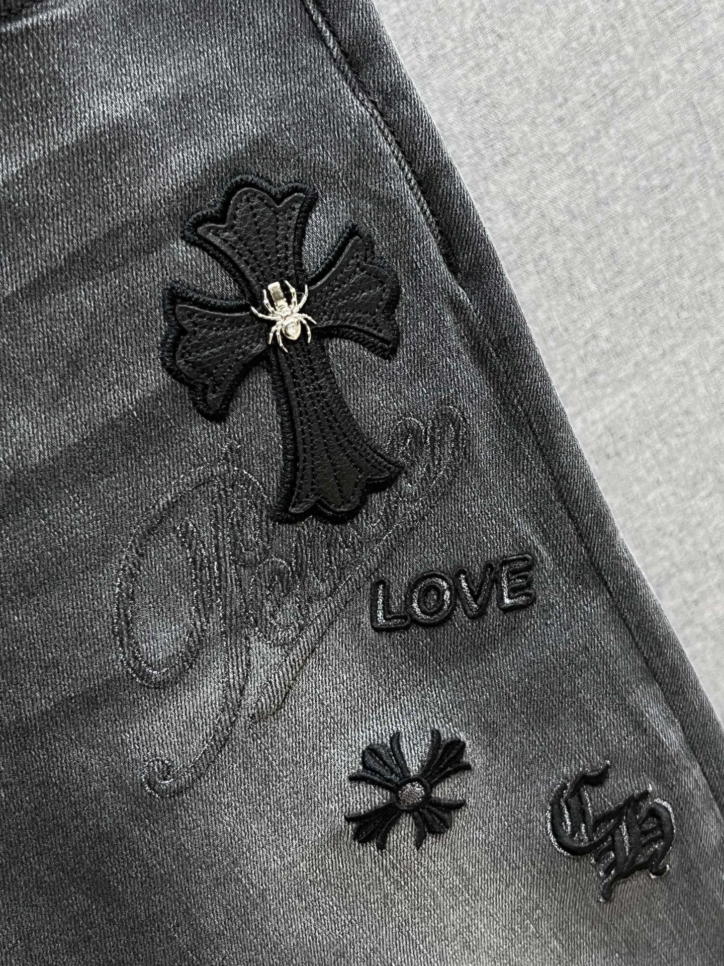 Джинсы Мужские Chrome Hearts 9175046