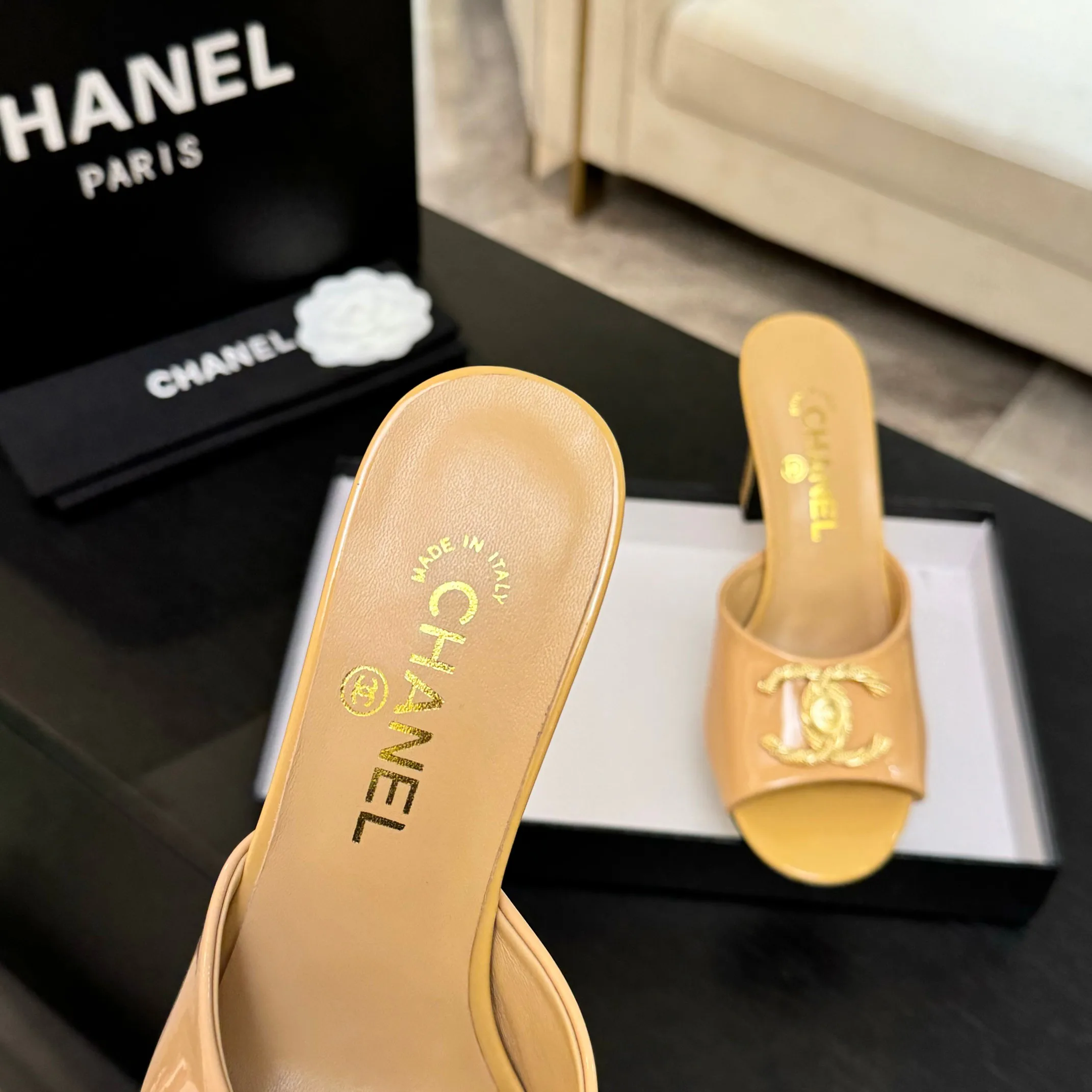 Босоножки Женские Chanel 1883512