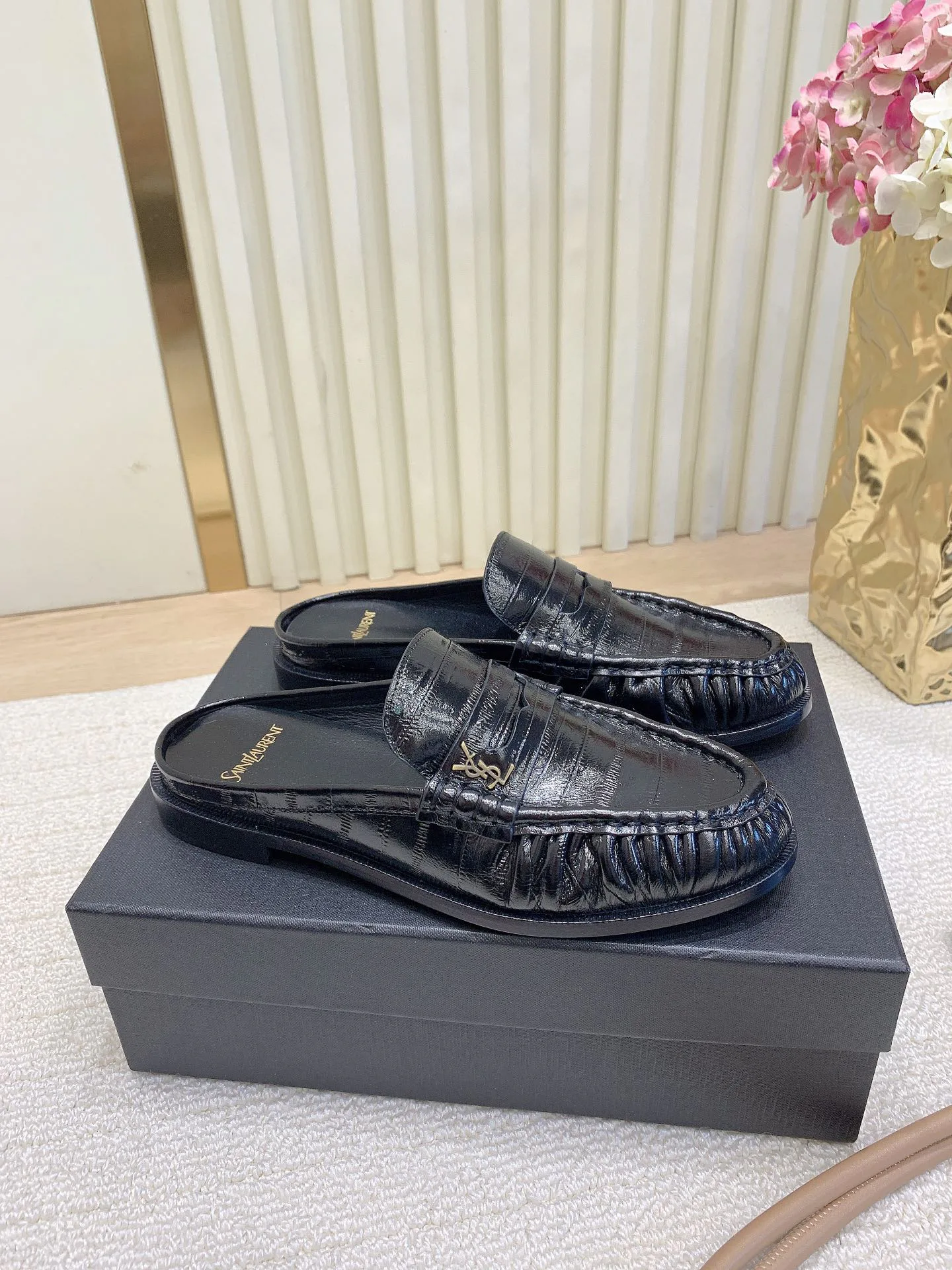 Лоферы И Мокасины Женские Saint Laurent 4561003