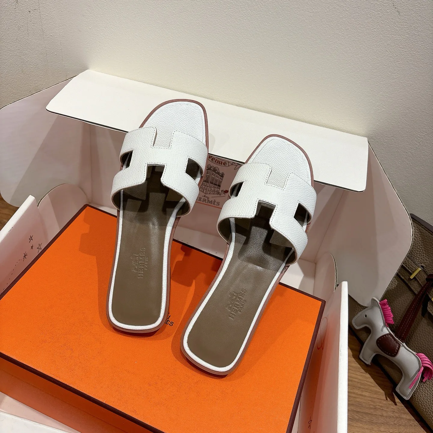 Шлепанцы Женские Hermes 873862