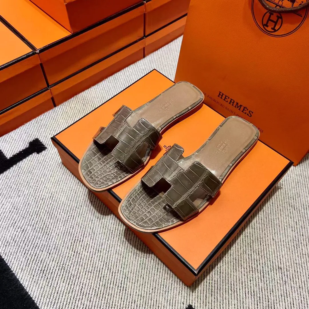 Шлепанцы Женские Hermes 4340615