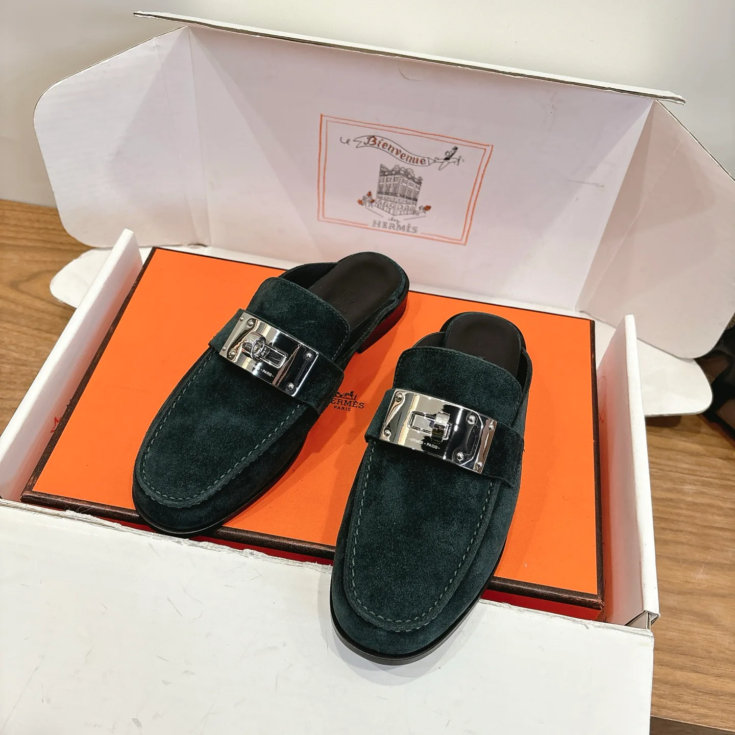 Мюли И Сабо Женские Hermes 10026759