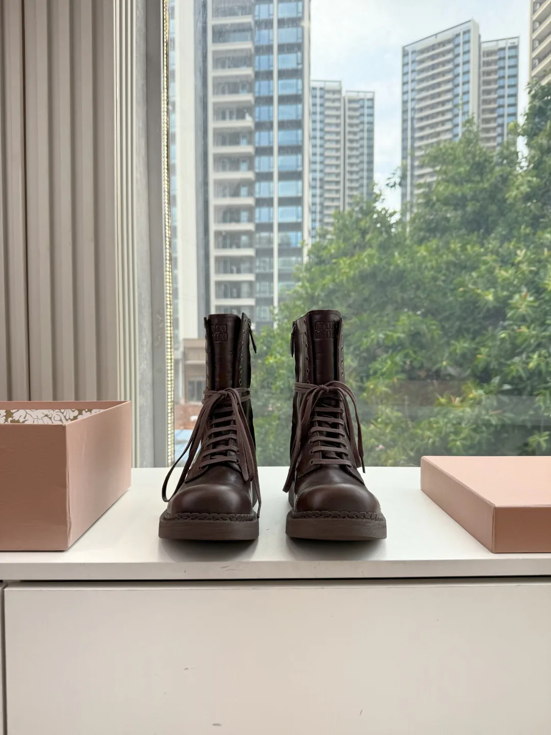 Ботинки Женские Miu Miu 18142694
