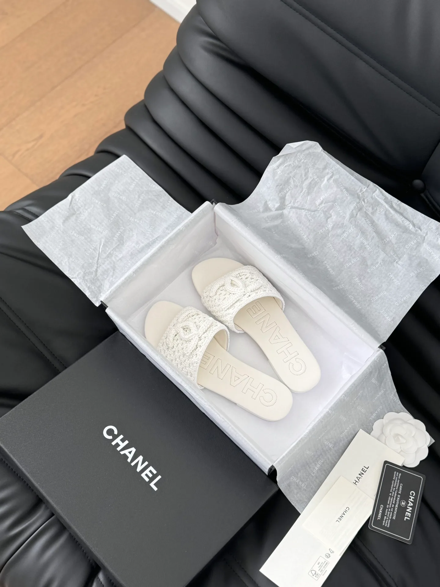 Шлепанцы Женские Chanel 11498146