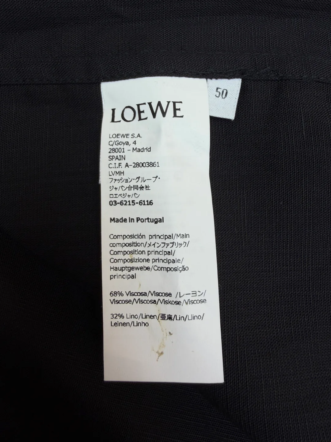 Рубашки Мужские Loewe 11430115