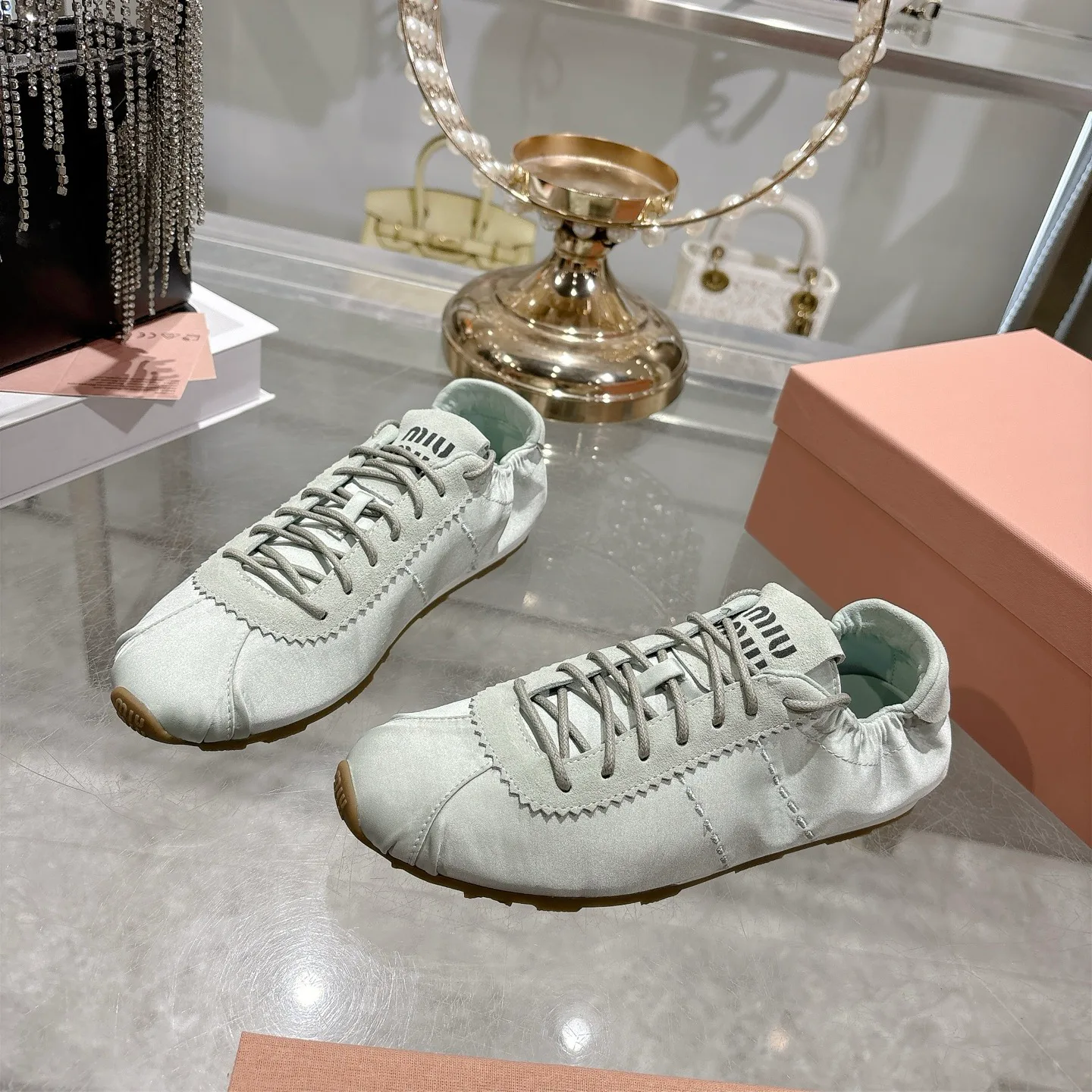 Кроссовки Женские Miu Miu 1881246