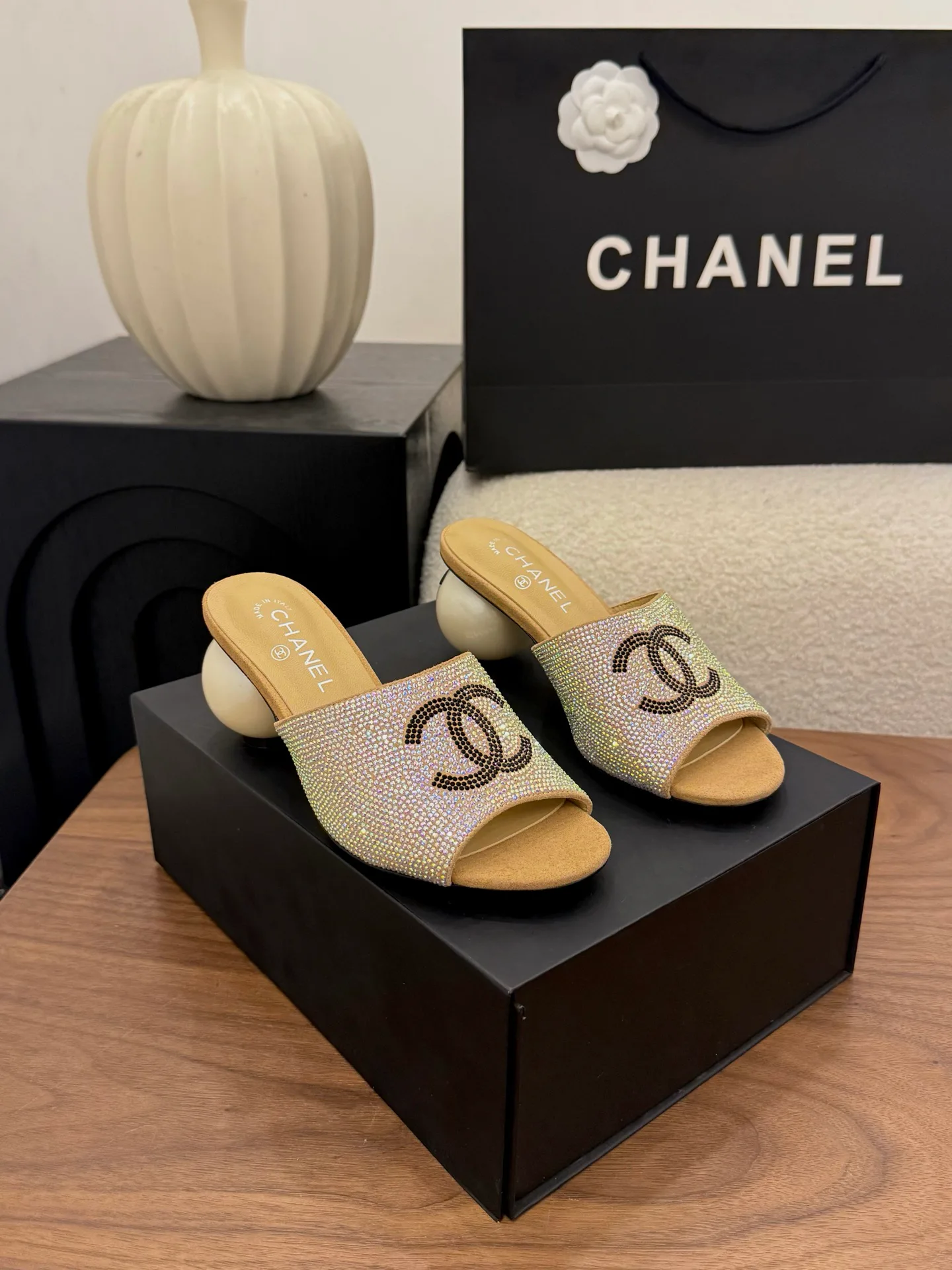 Босоножки Женские Chanel 13444932