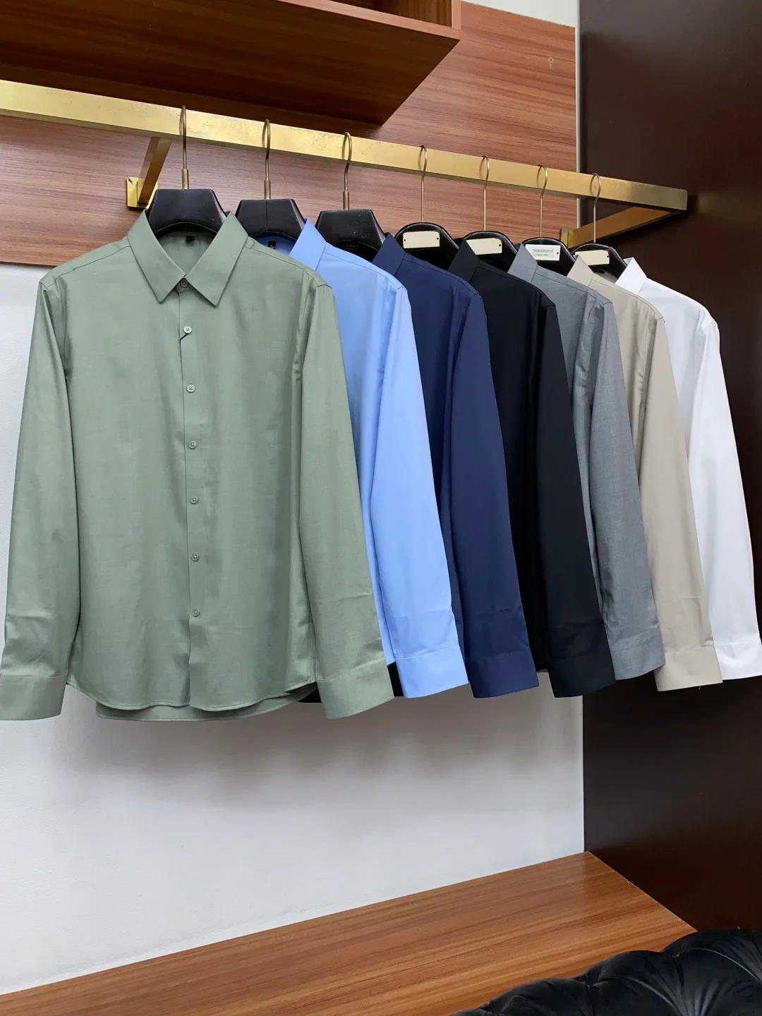 Рубашки Мужские Zegna 18869646