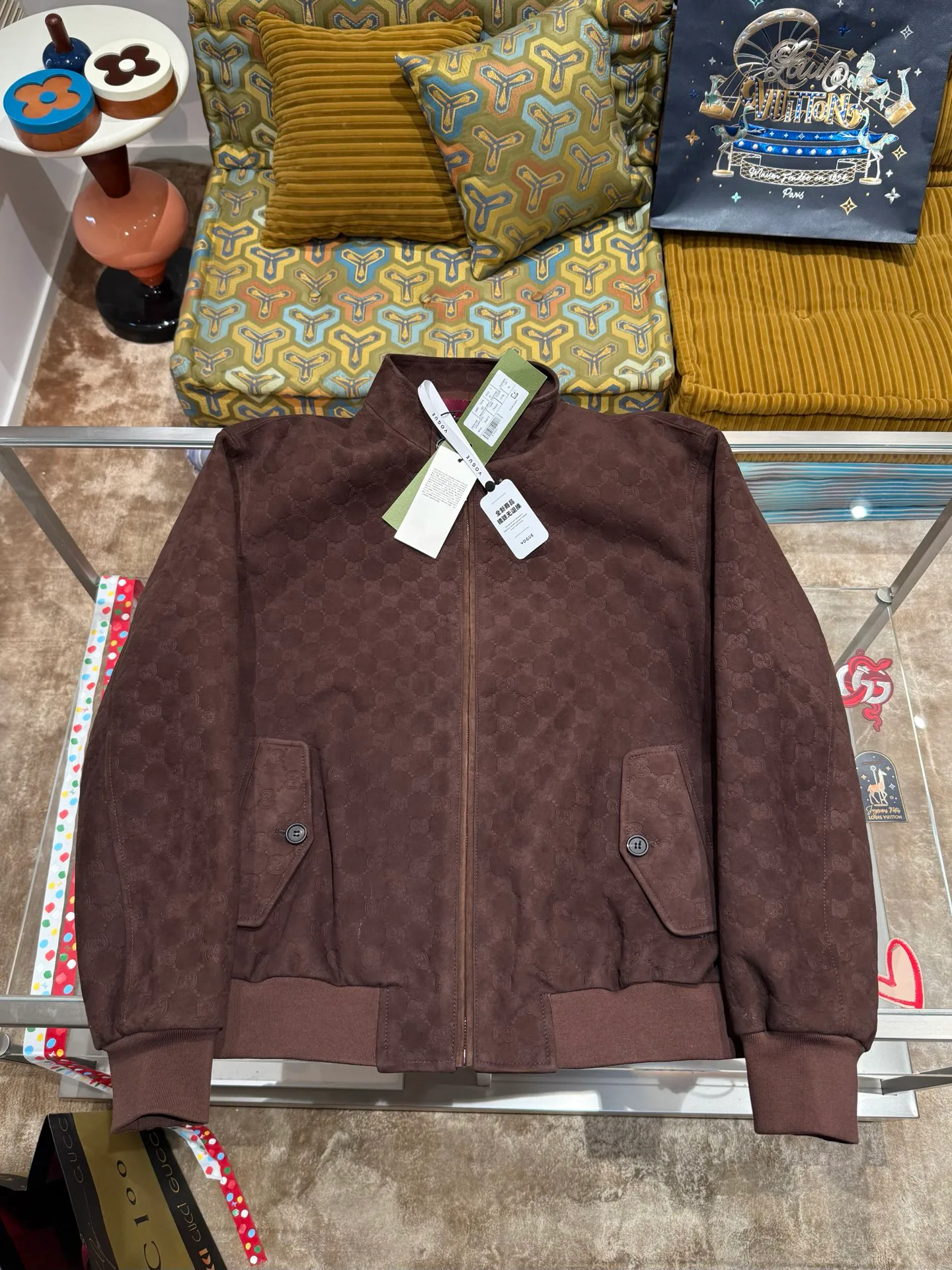 Куртки И Пуховики Мужские Gucci 608615