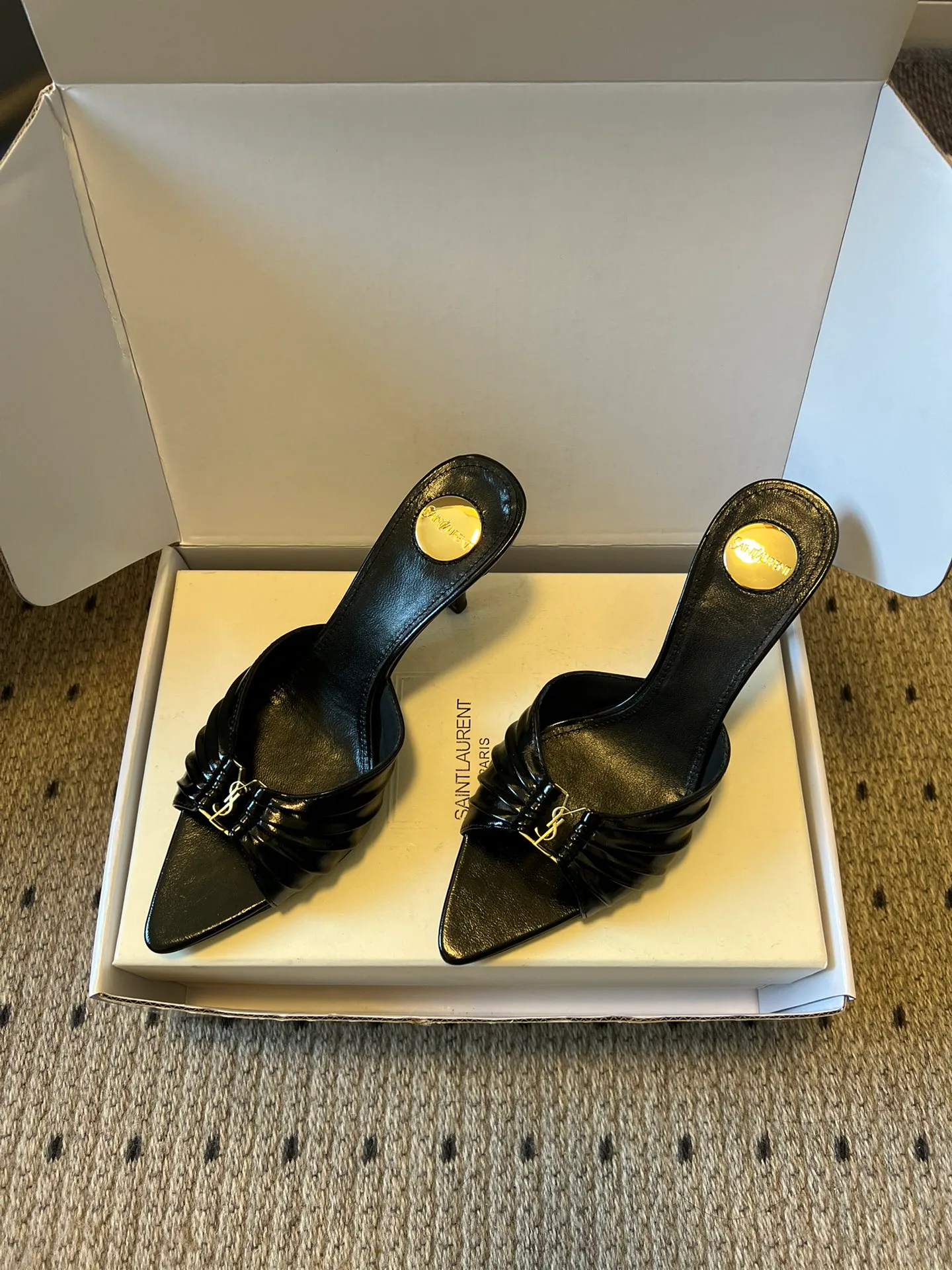 Босоножки Женские Saint Laurent 11129306