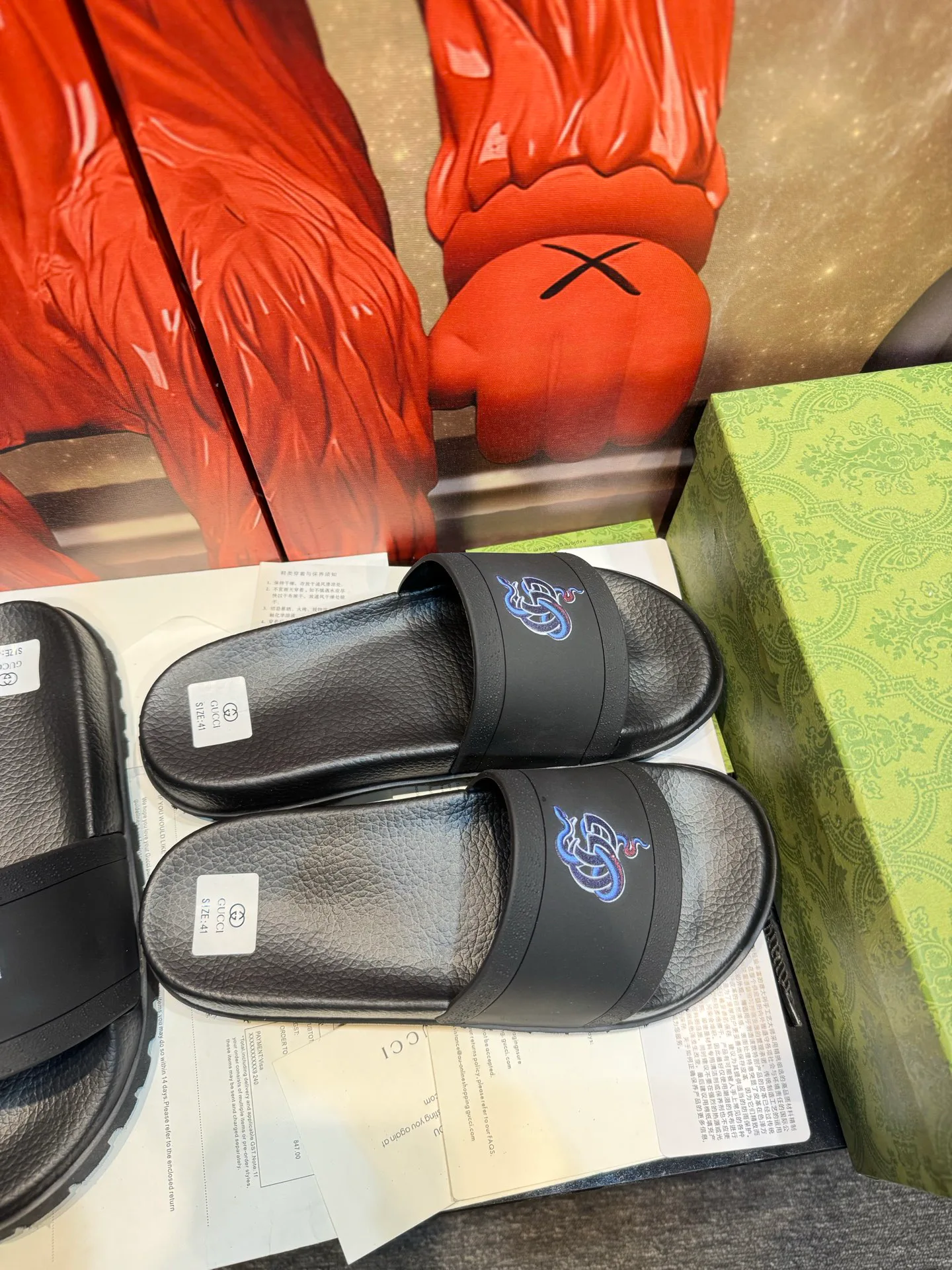 Шлепанцы Женские Gucci 10313887