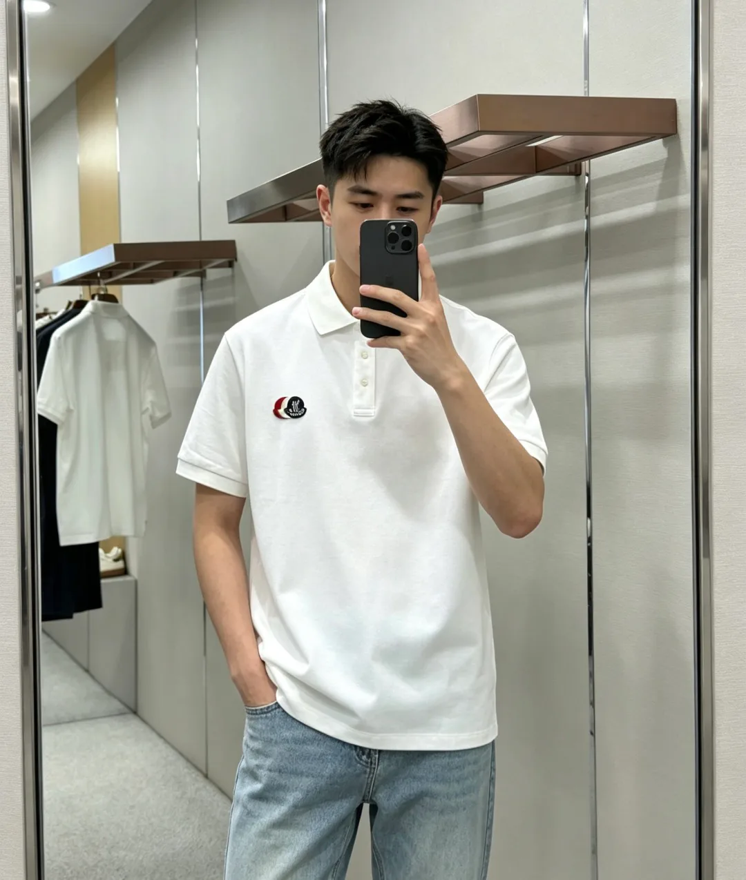 Рубашки Мужские Moncler 17563234