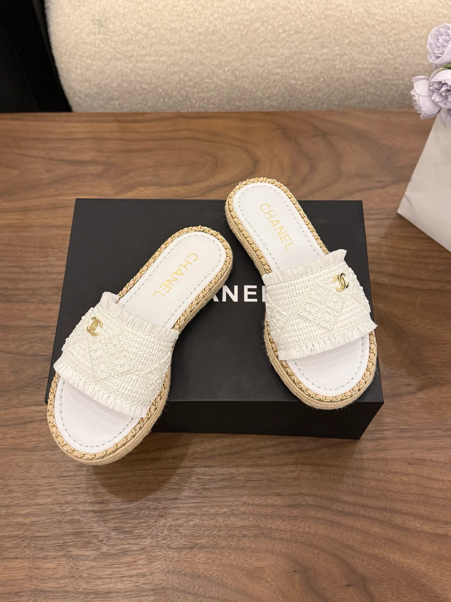 Сандалии Женские Chanel 11559224