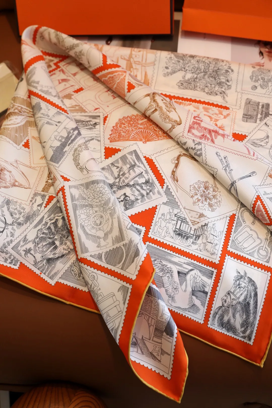 Платки Hermes 13855828