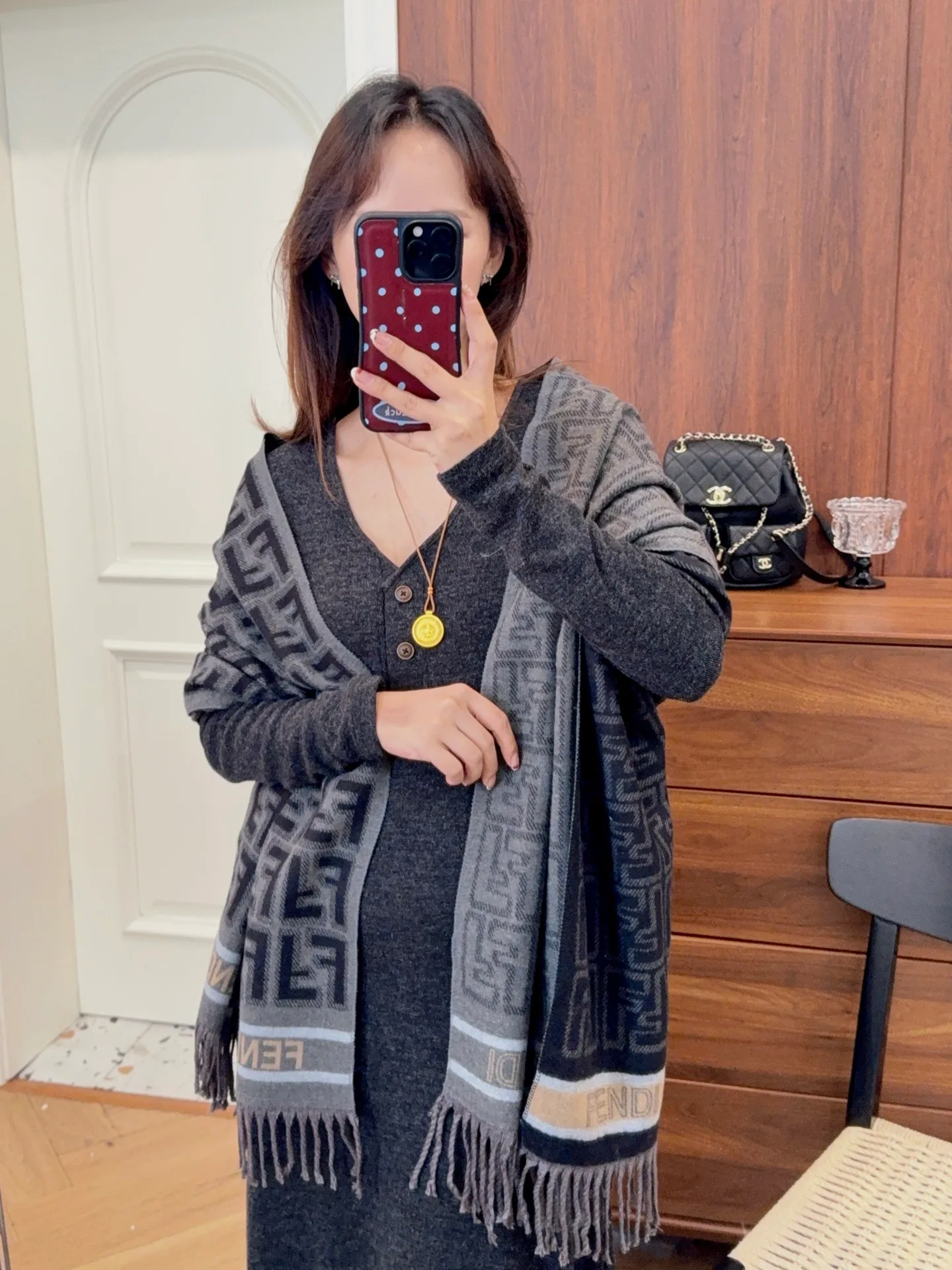 Шарфы Fendi 91015