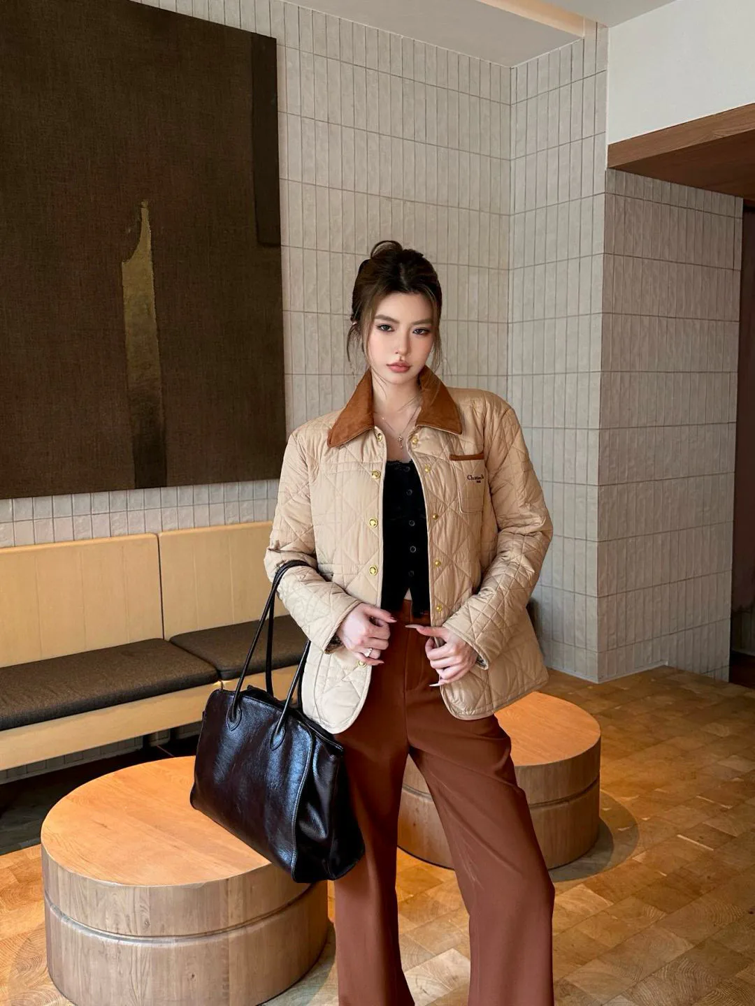 Куртки И Пуховики Женские Christian Dior 3437045