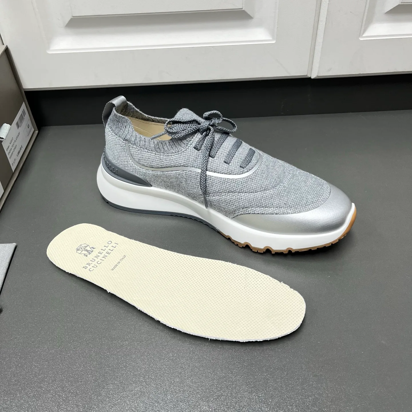 Кроссовки Мужские Brunello Cucinelli 18633754