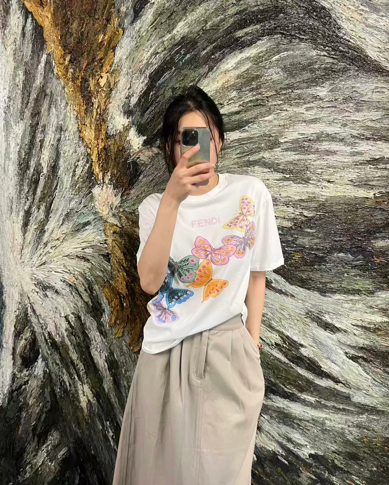 Футболки Женские Fendi 11828072
