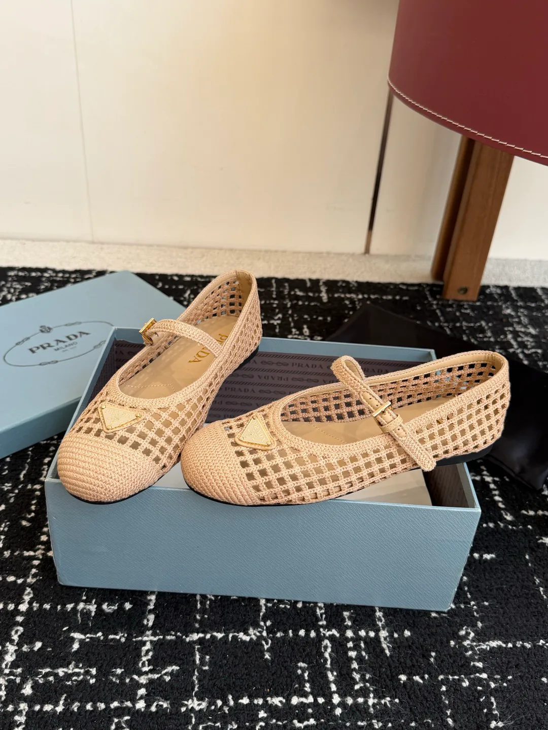 Балетки Женские Prada 13748944