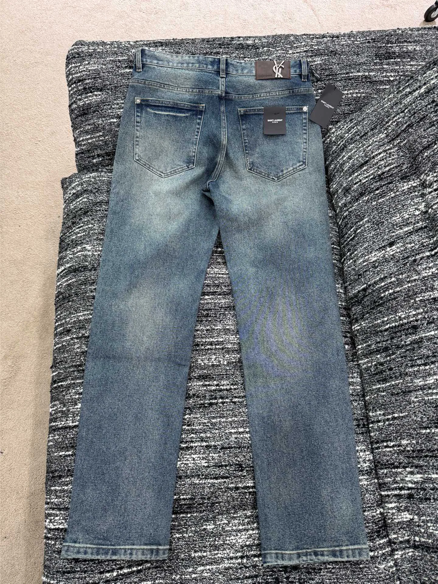 Джинсы Мужские Saint Laurent 18084101