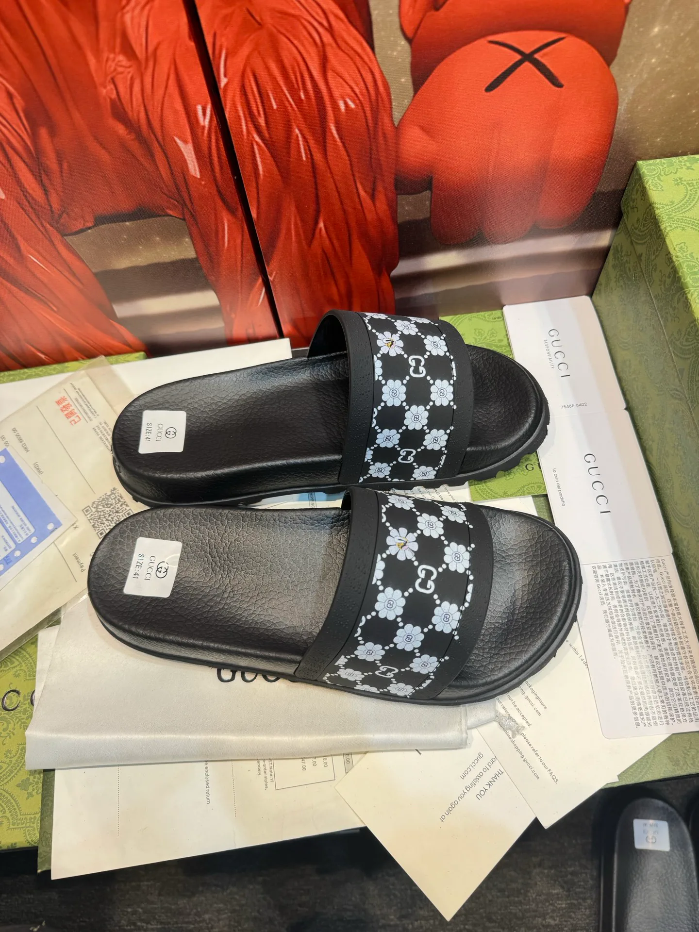 Шлепанцы Женские Gucci 10313901
