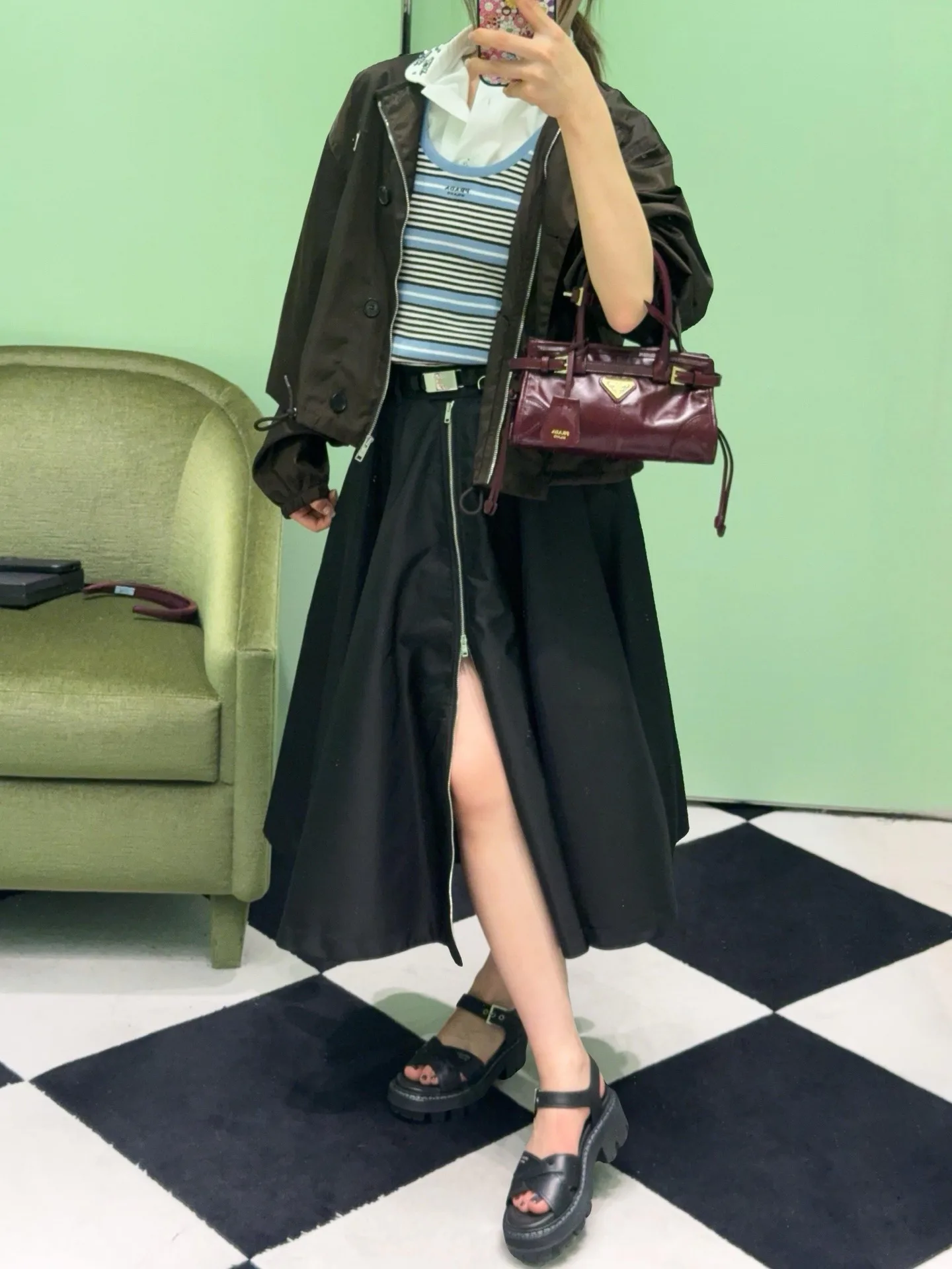 Юбки Женские Prada 18044673