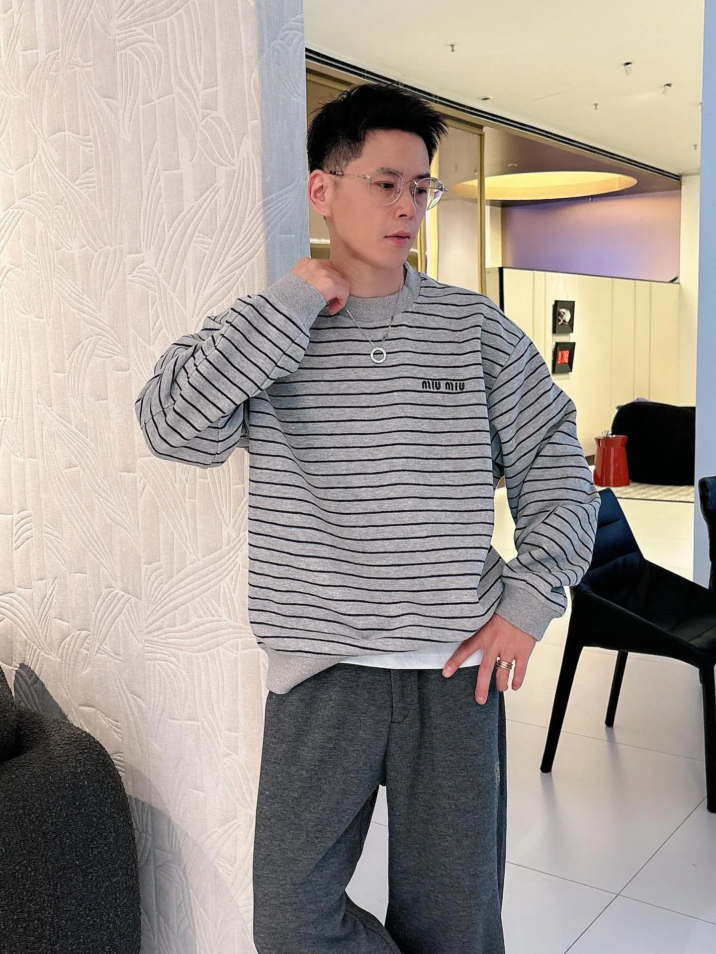 Свитшоты И Худи Мужские Miu Miu 178833