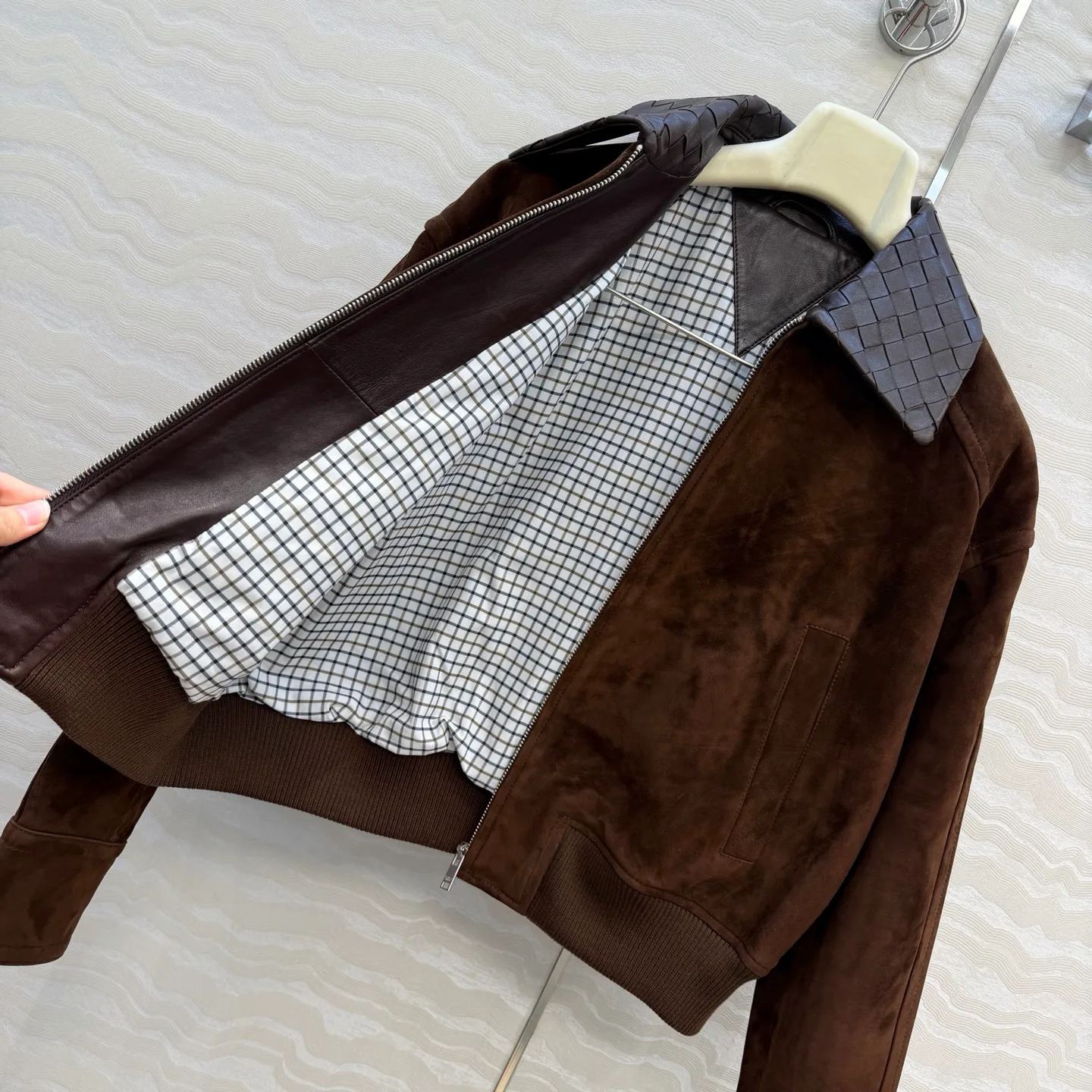 Кожаные Куртки И Дублёнки Женские Bottega Veneta 1894909