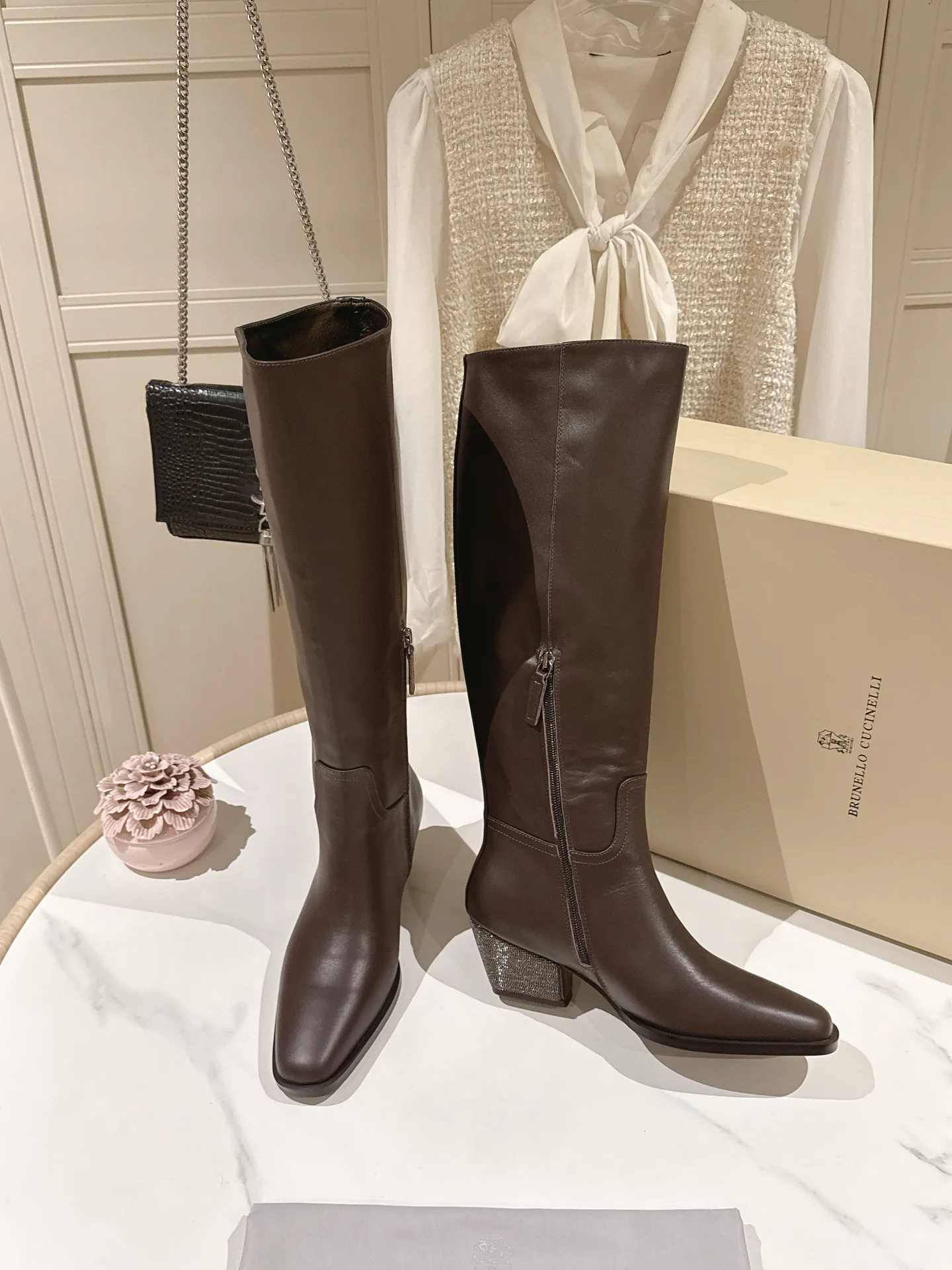 Сапоги Женские Brunello Cucinelli 18269574