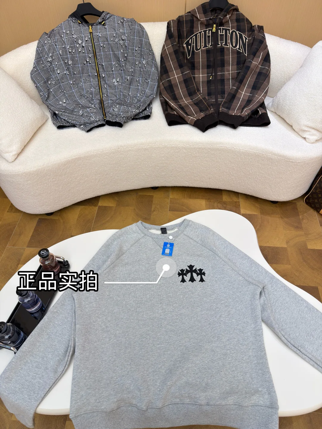 Свитшоты И Худи Мужские Chrome Hearts 1566539