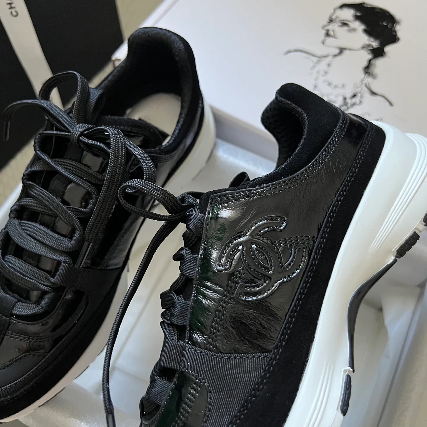 Кроссовки Женские Chanel 492031