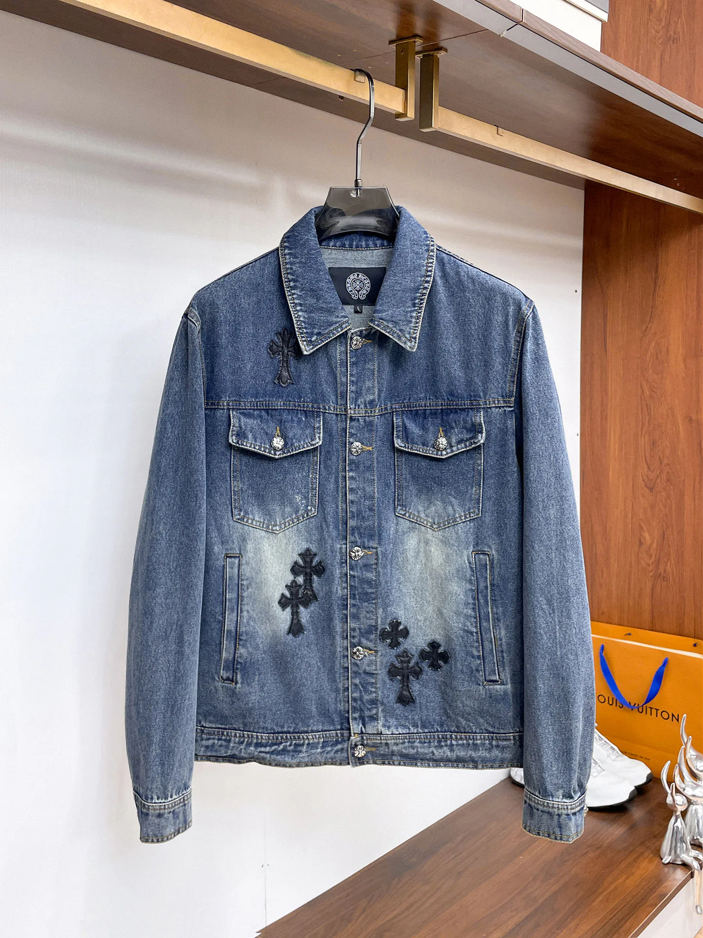 Куртки И Пуховики Мужские Chrome Hearts 18197214