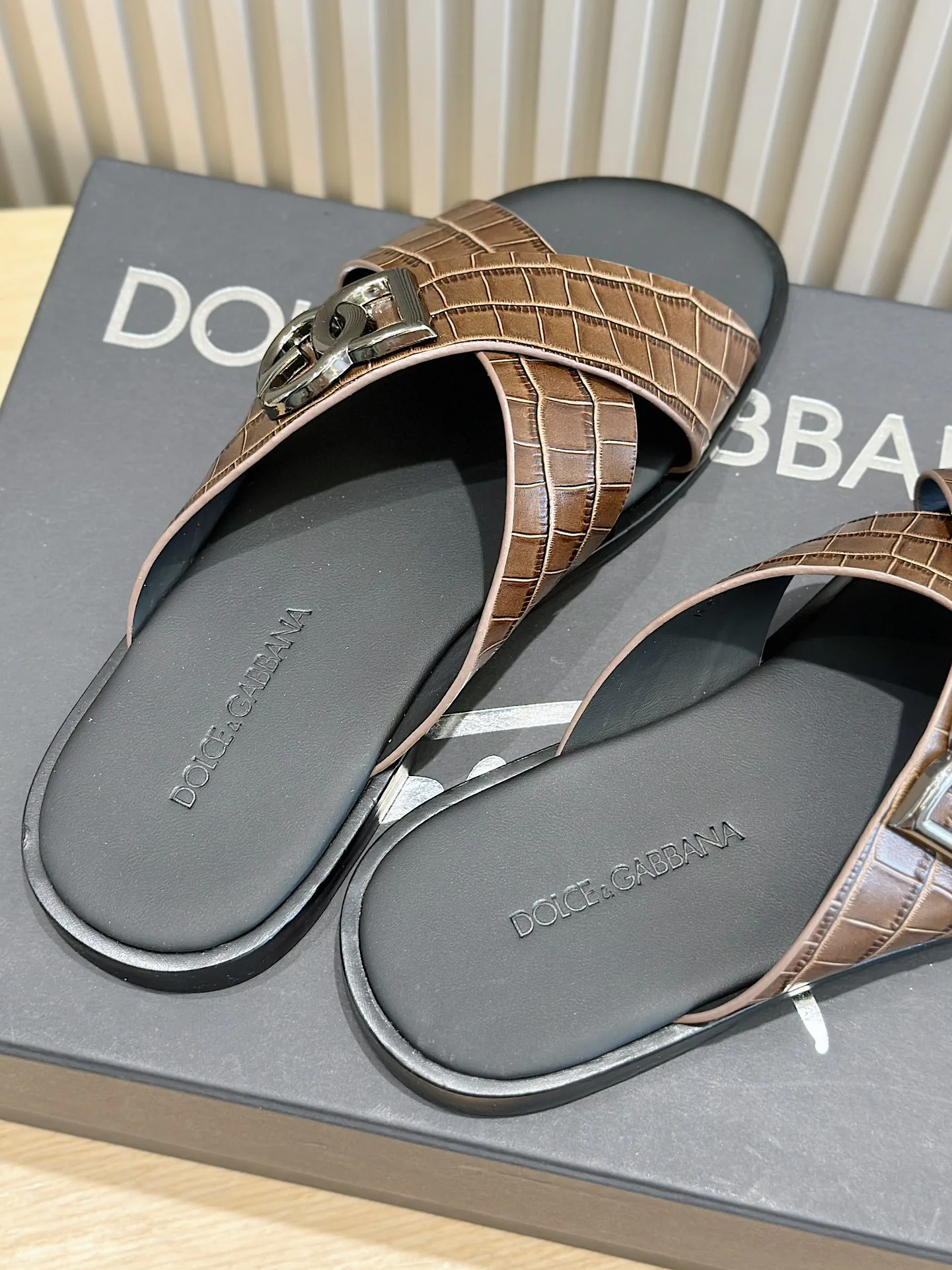 Шлепанцы Мужские Dolce & Gabbana 11483763