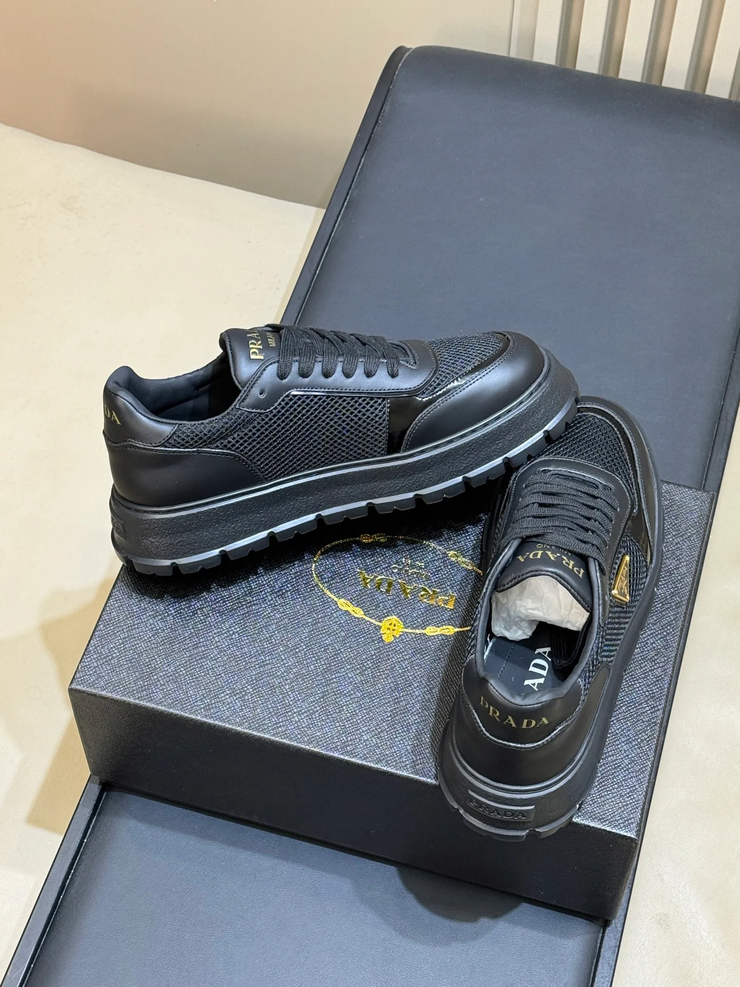 Кроссовки Мужские Prada 17915324