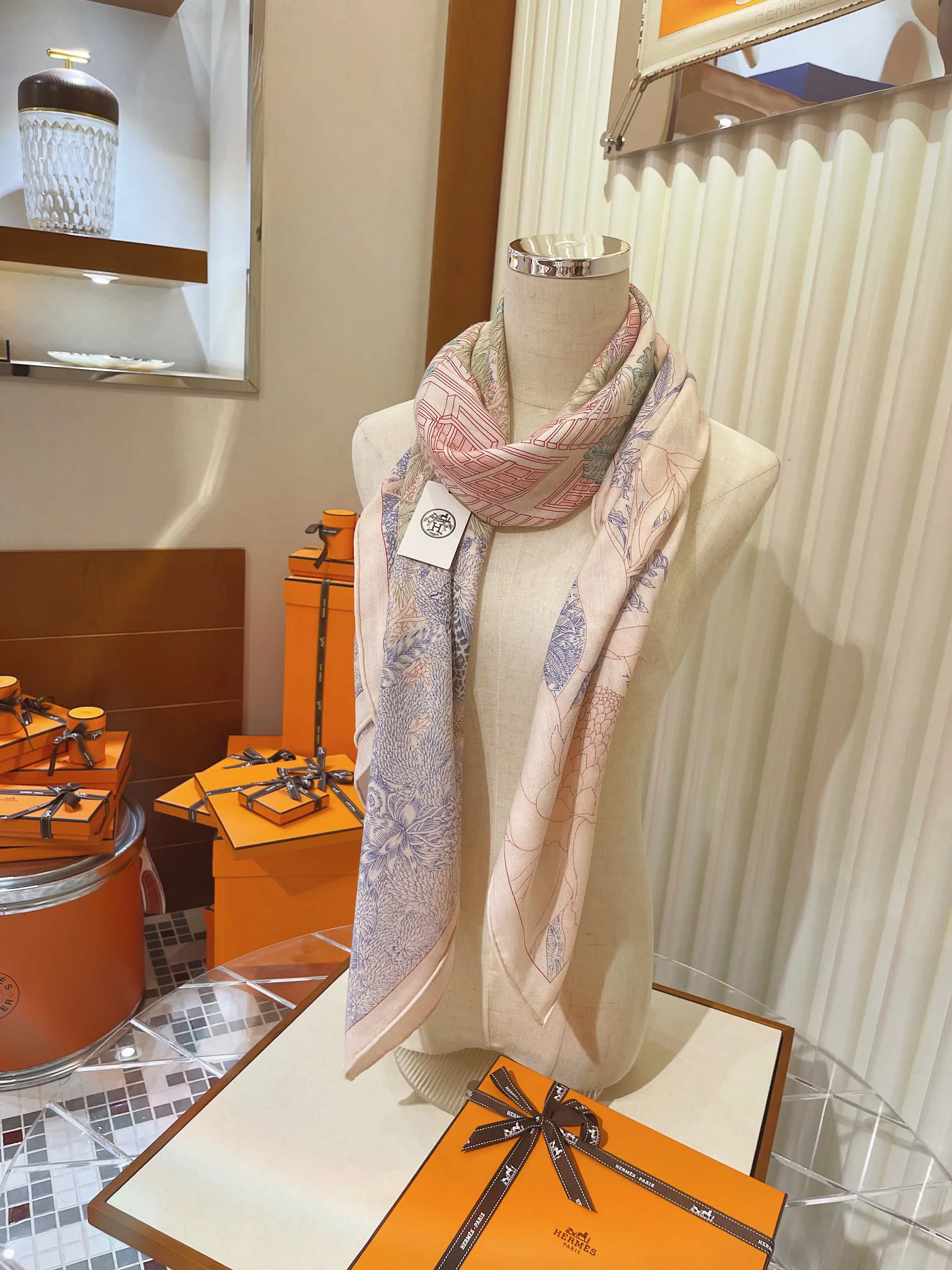 Шарфы Hermes 251453