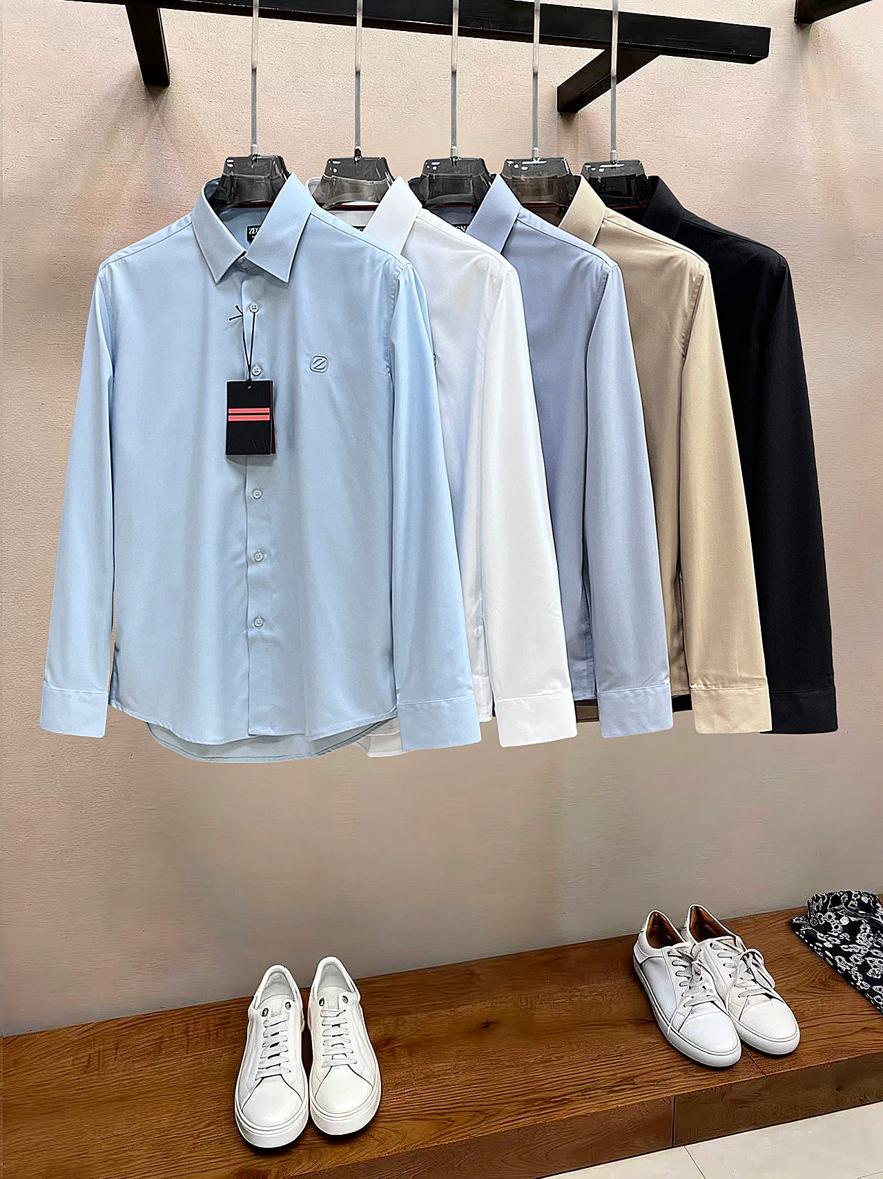 Рубашки Мужские Zegna 18097922