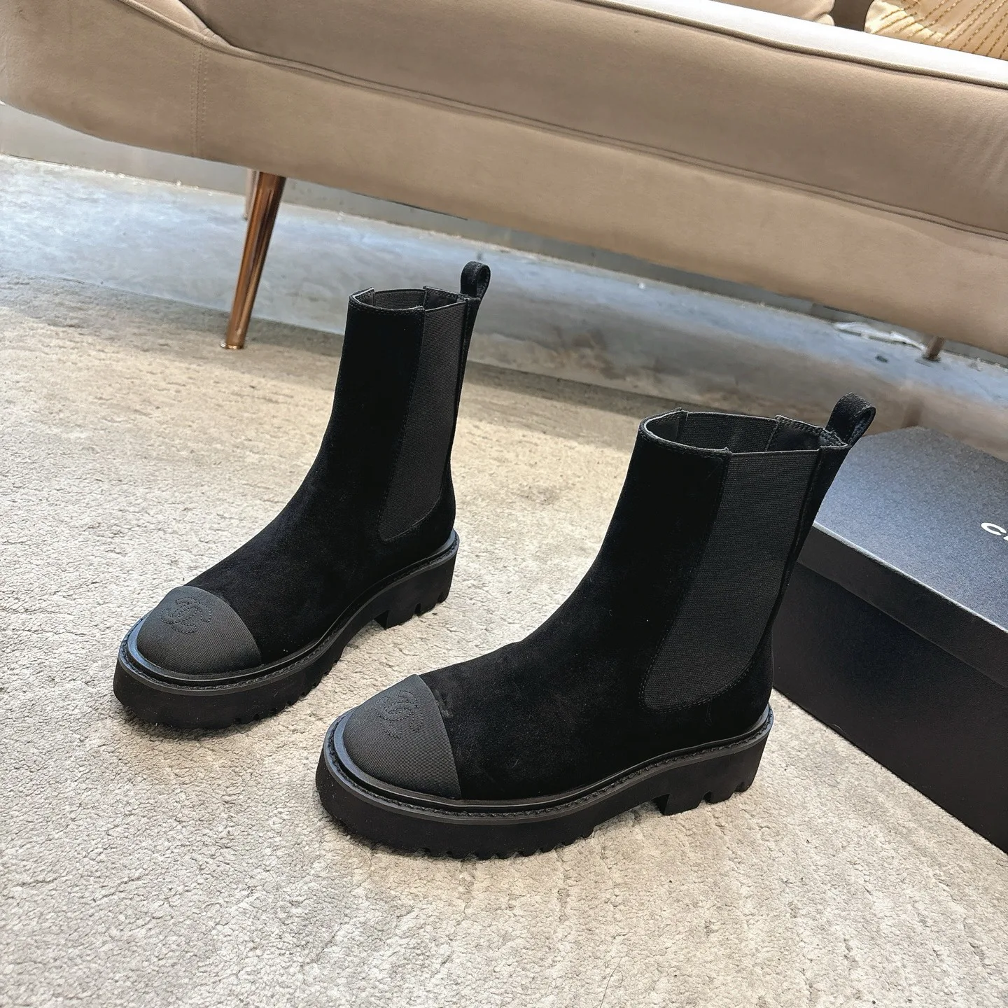 Ботинки Женские Chanel 462785