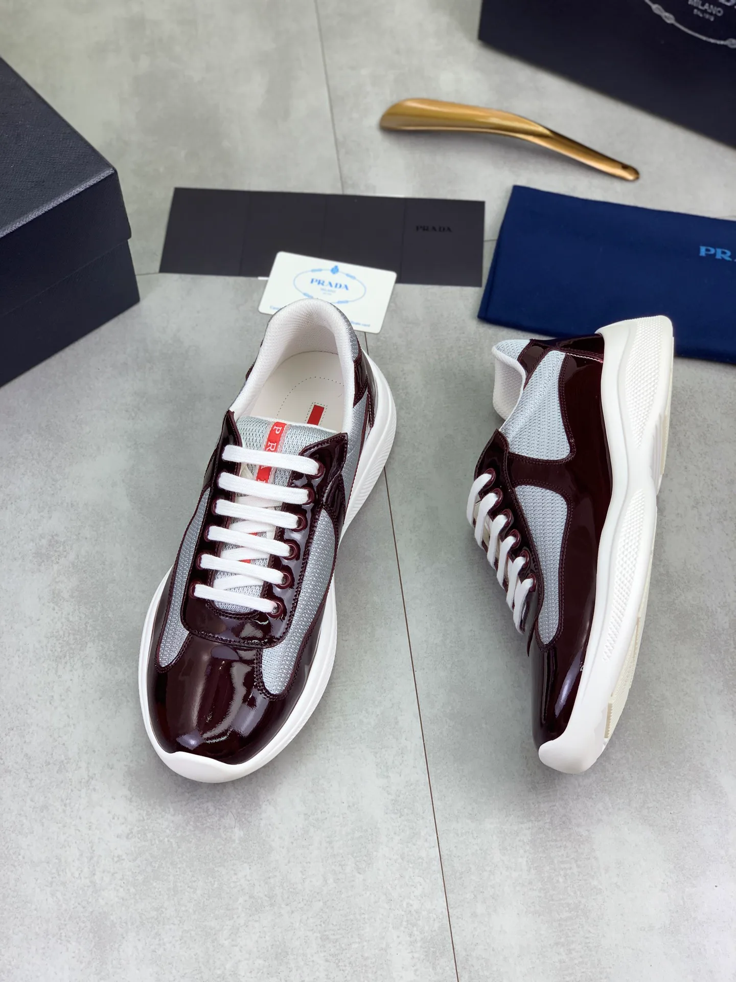 Кроссовки Женские Prada 18365203