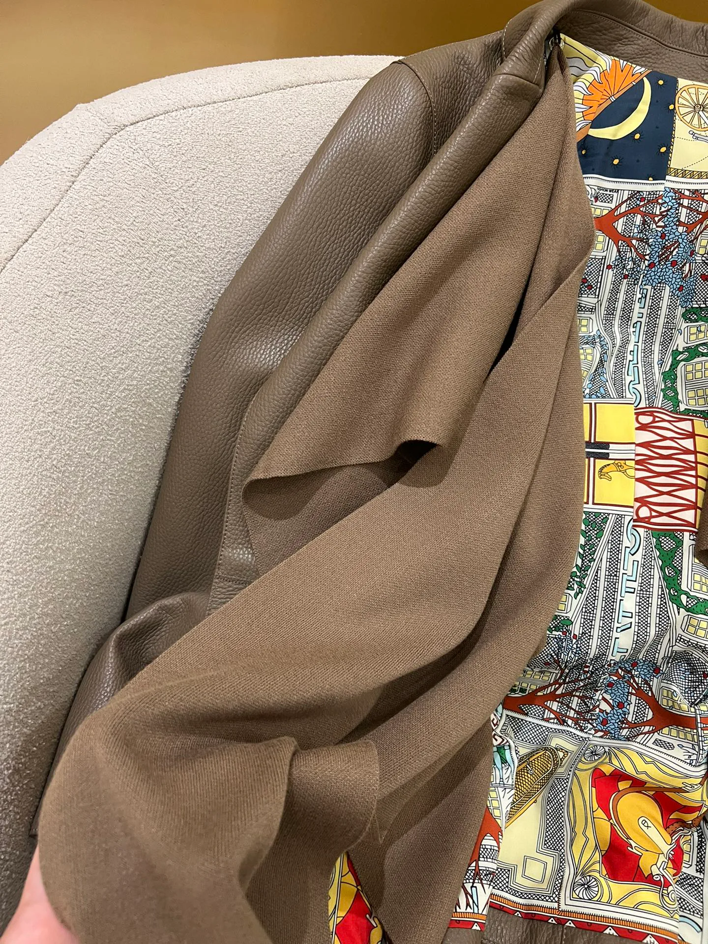 Кожаные Куртки И Дублёнки Женские Hermes 11491527