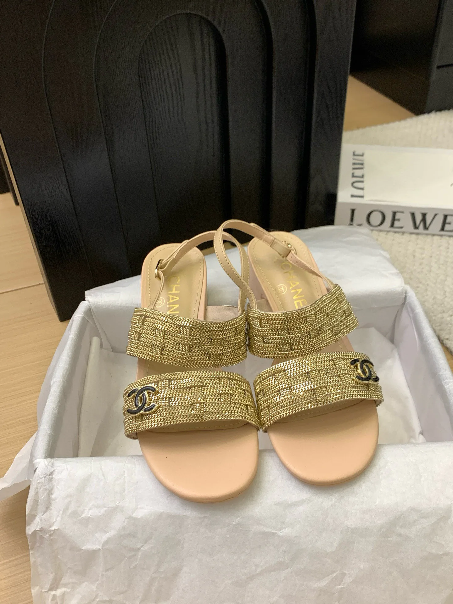 Босоножки Женские Chanel 30533