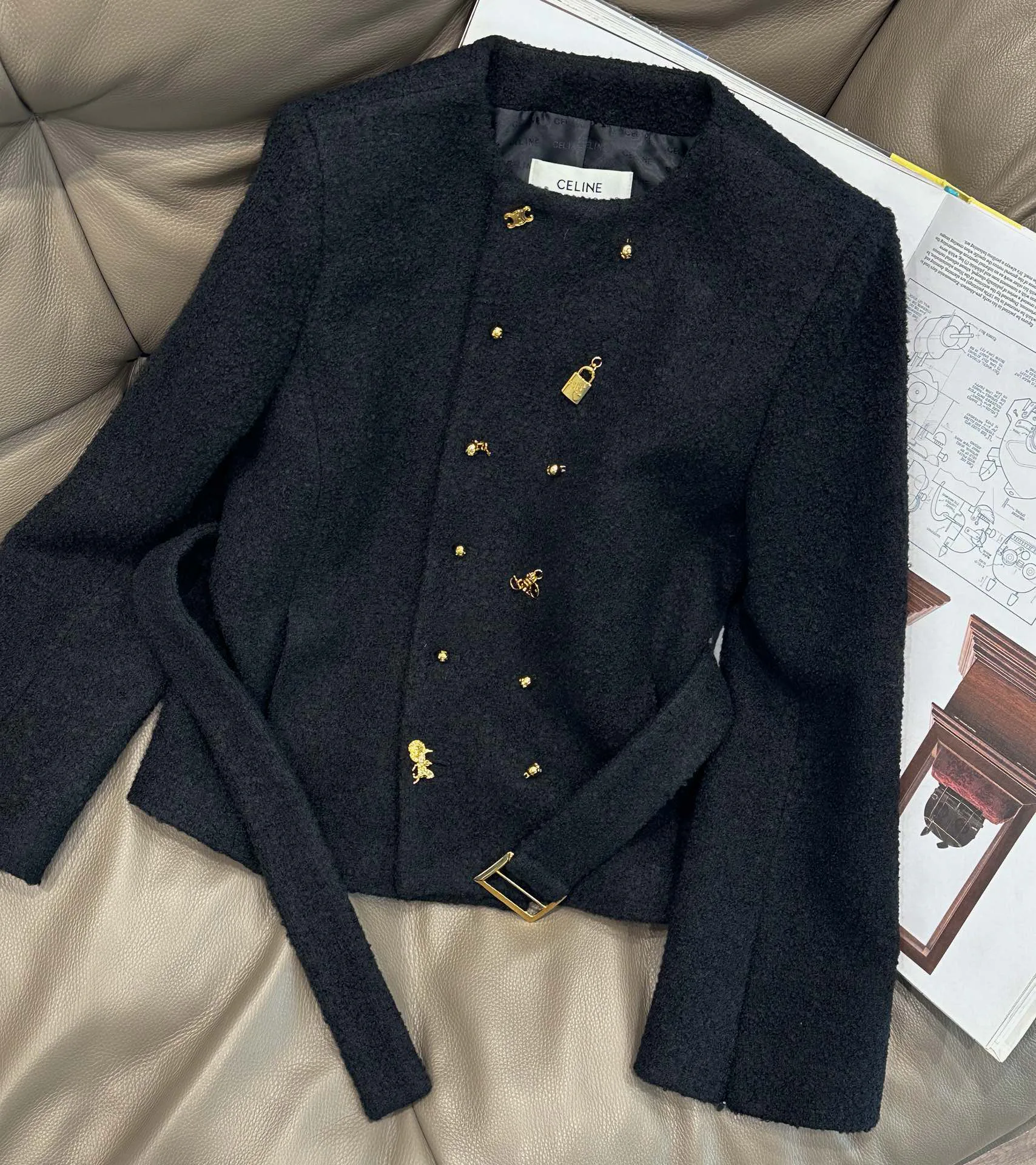Куртки И Пуховики Женские Celine 1657922
