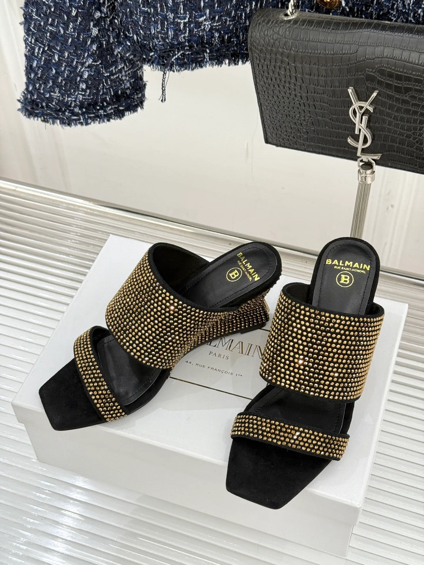 Босоножки Женские Balmain 1770609