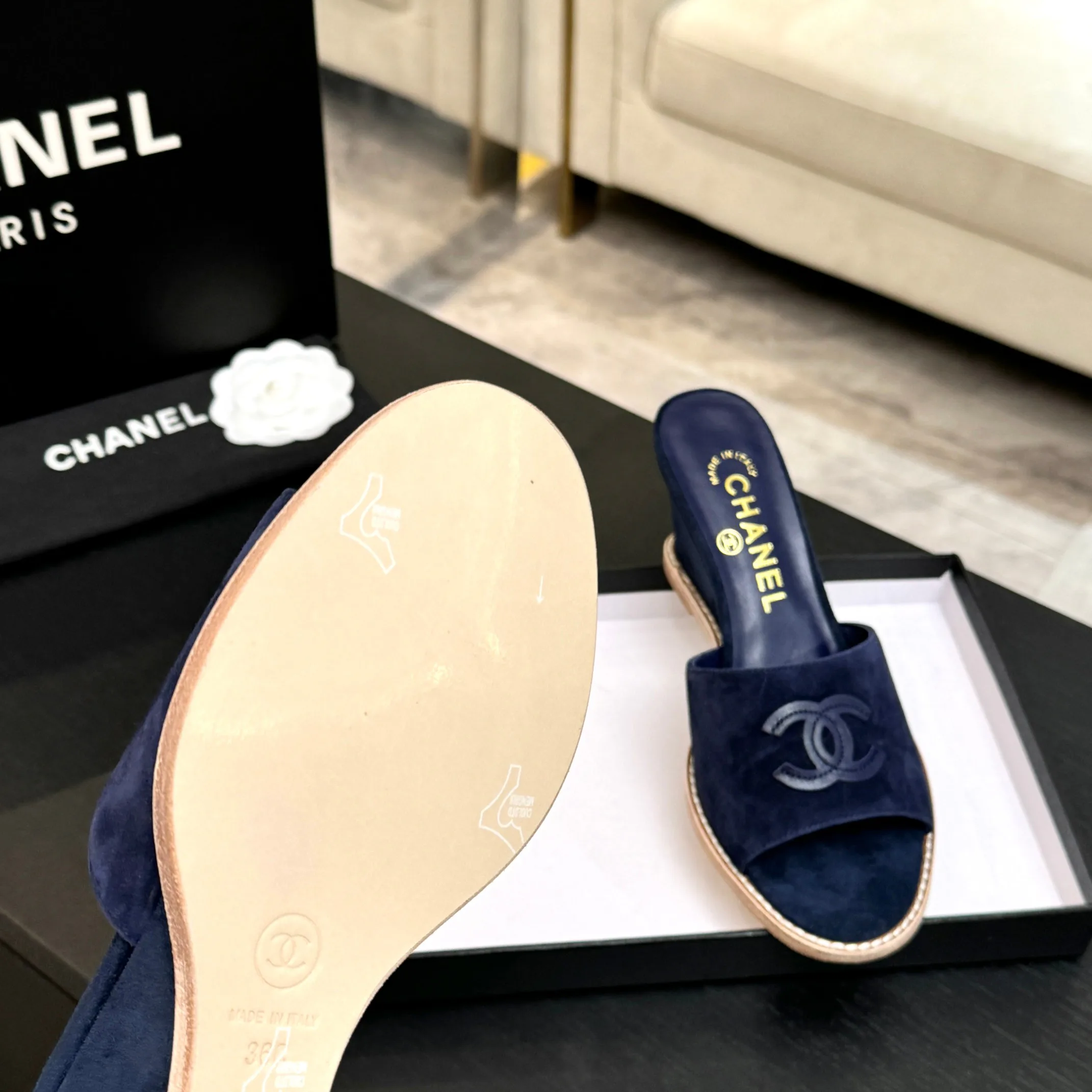 Босоножки Женские Chanel 10235879